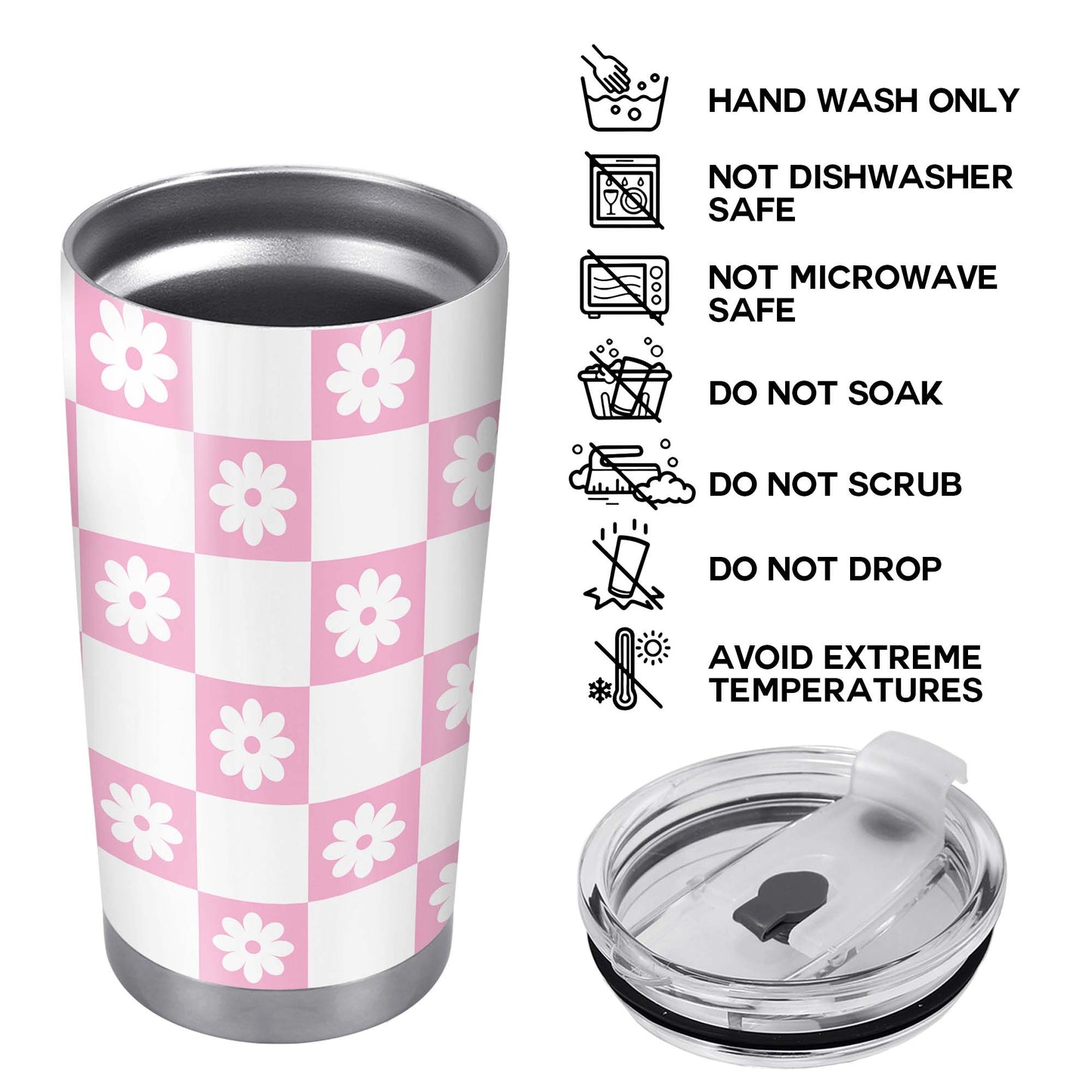 Essential - Stainless Steel Tumbler 20oz 30oz - AA008_TB