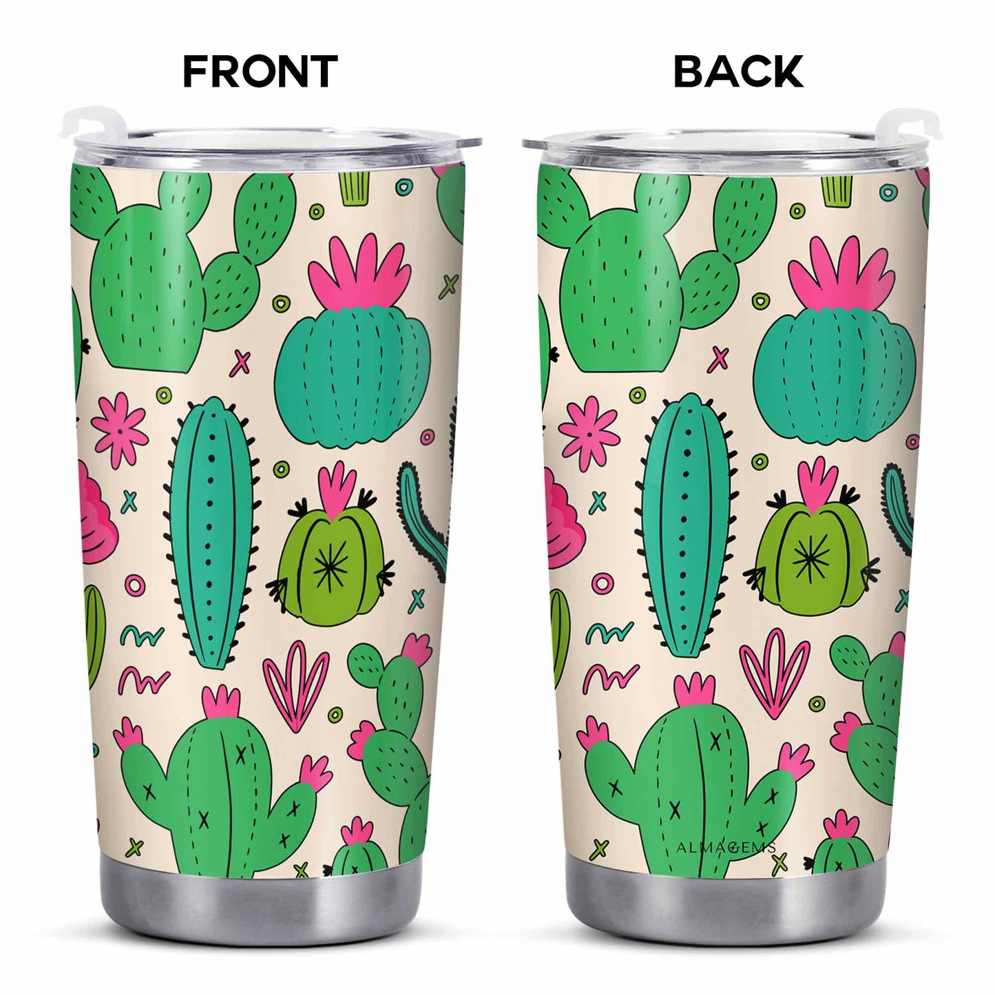 Essential - Stainless Steel Tumbler 20oz 30oz - AA009_TB
