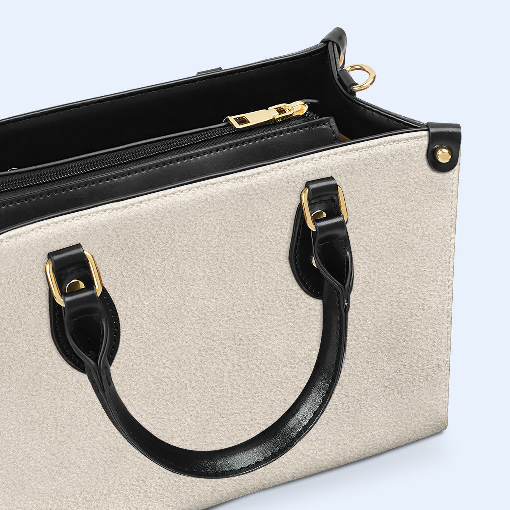 Essentiel - Sac à main en cuir - SUR MESURE - BEIGE