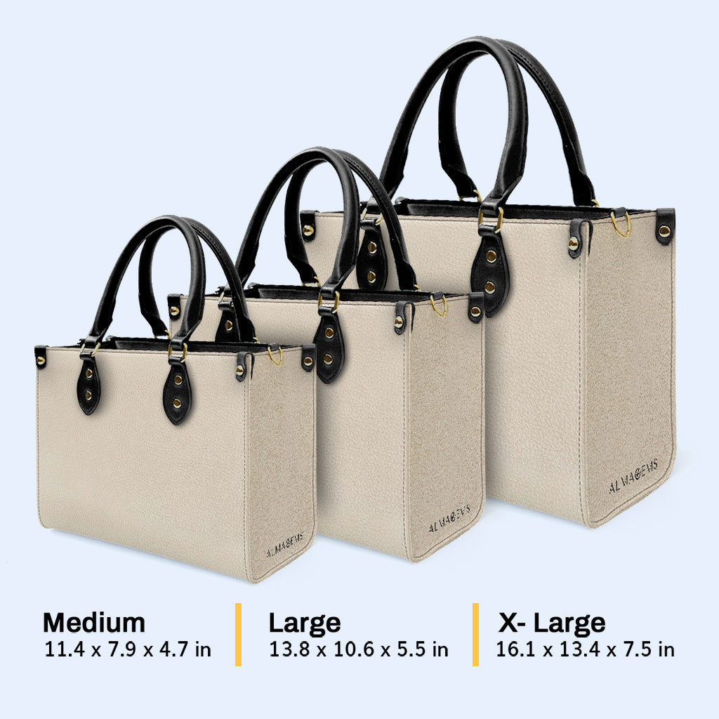 Essentiel - Sac à main en cuir - SUR MESURE - BEIGE