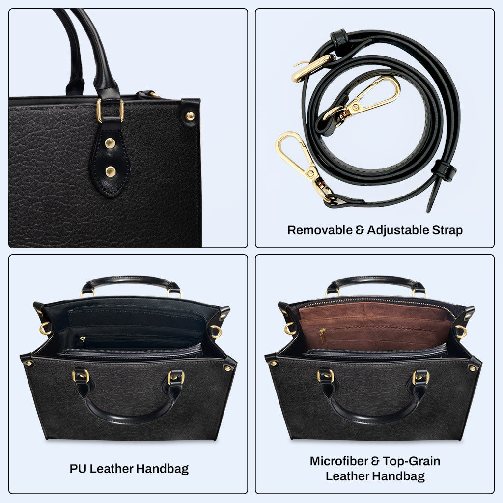 Essentiel - Sac à main en cuir - SUR MESURE - NOIR
