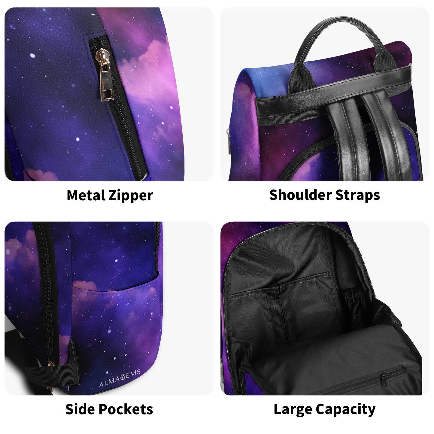 Essential - Mochila de piel - A002_BP