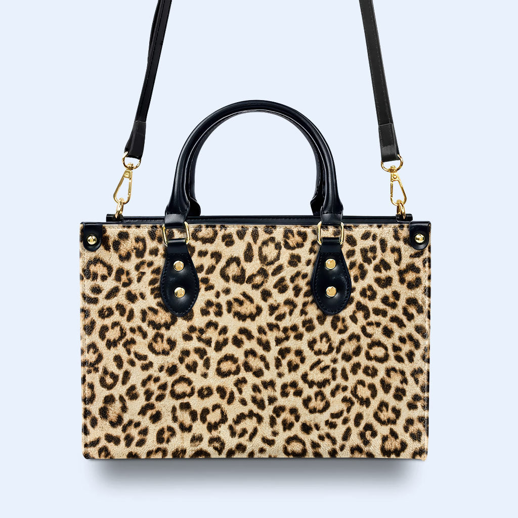 Essentiel - Sac à main en cuir - BESPOKE-LEOPARD2