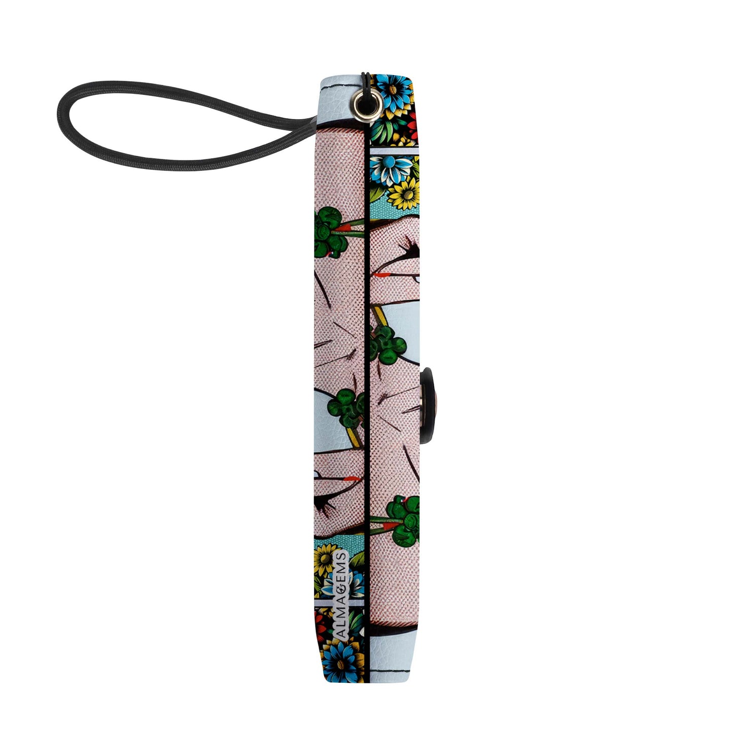 Puedo comprarme flores - Cartera de cuero personalizada para teléfono - BF02PW