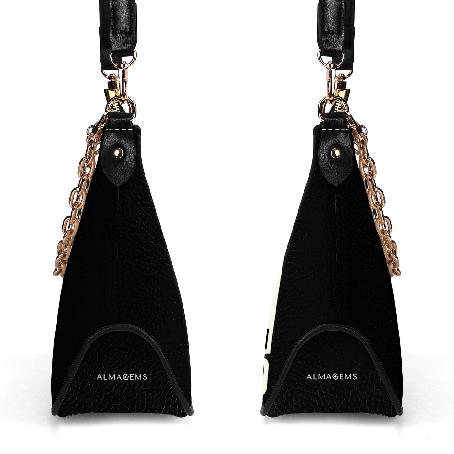 J'ai dit ce que j'ai dit - Sac à main bandoulière personnalisé avec chaîne - BIS02CH