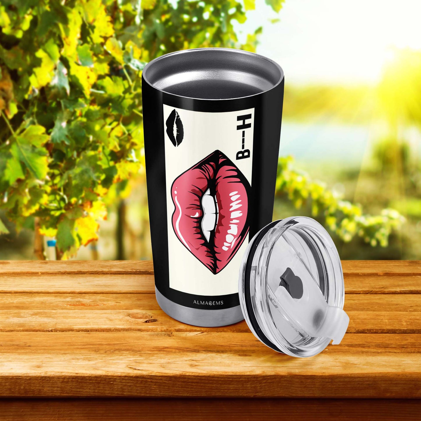 DIJE LO QUE DIJE - Vaso de acero inoxidable personalizado de 20 oz y 30 oz - BIS02TB