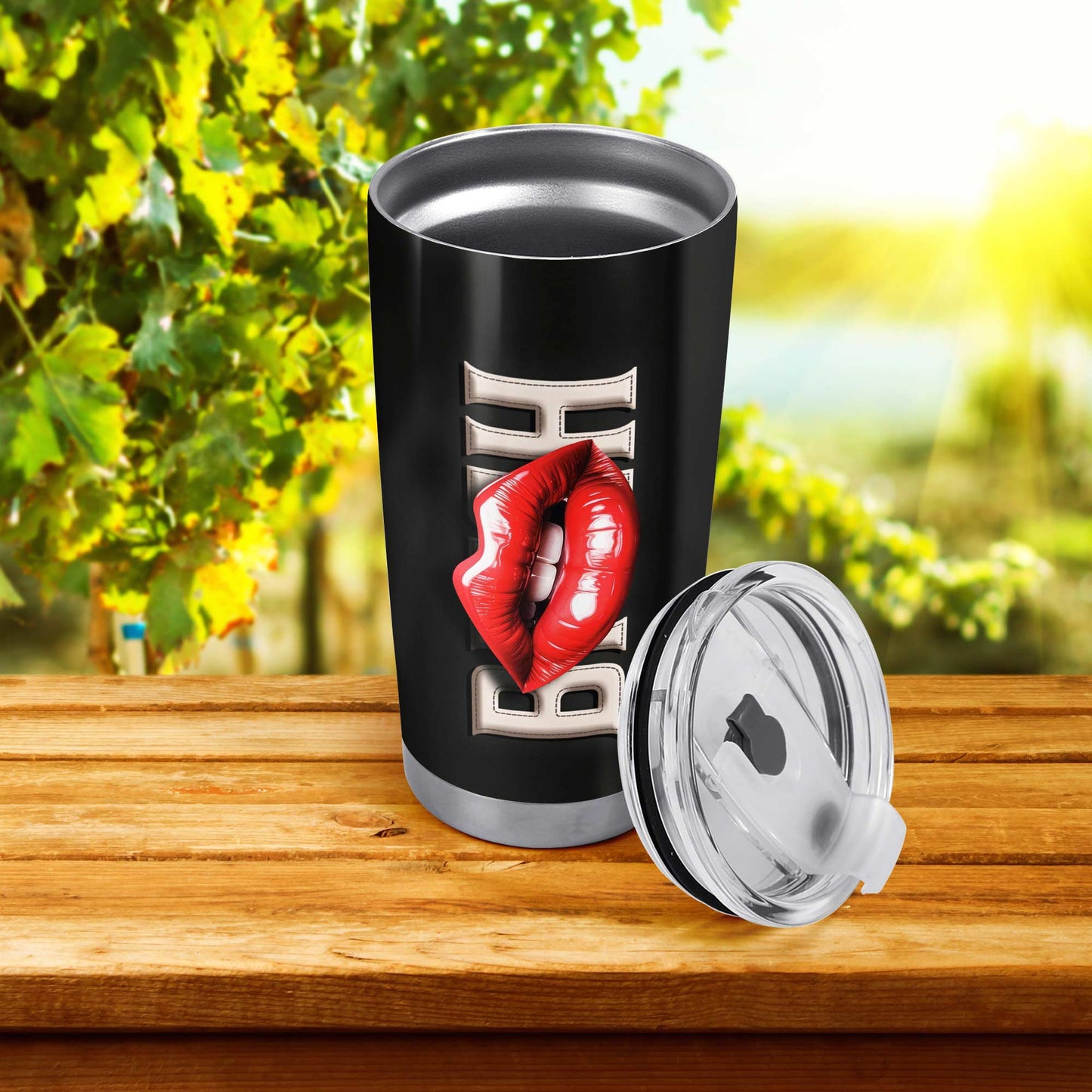 J'AI DIT CE QUE J'AI DIT - Gobelet personnalisé en acier inoxydable 20 oz 30 oz - BIS07TB