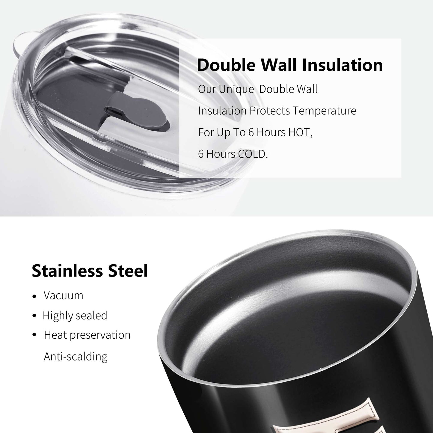 J'AI DIT CE QUE J'AI DIT - Gobelet personnalisé en acier inoxydable 20 oz 30 oz - BIS07TB