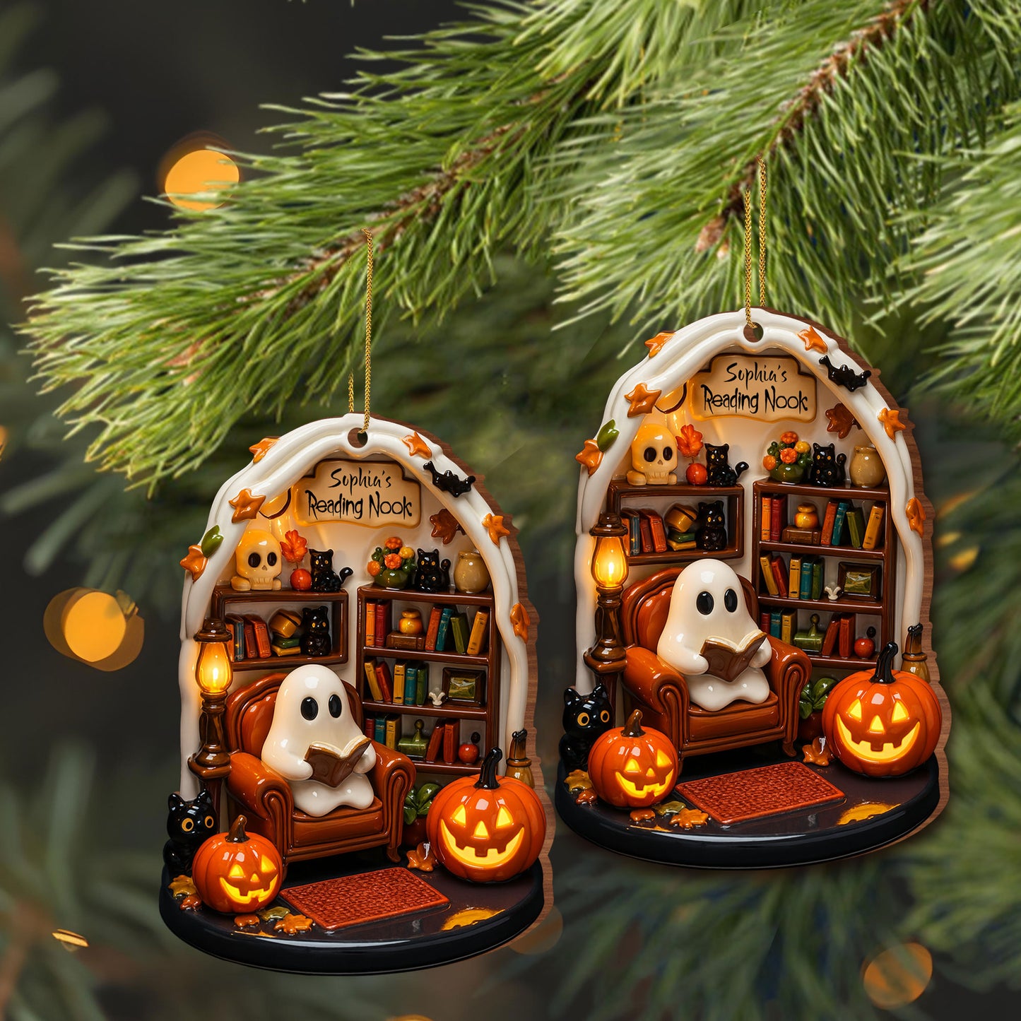 Create Your Own Personalized Reading Nook With Ghost and Pumpkin
