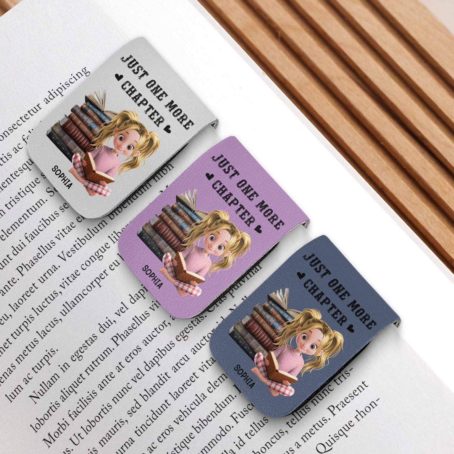 Just One More Chapter, Girl With Books