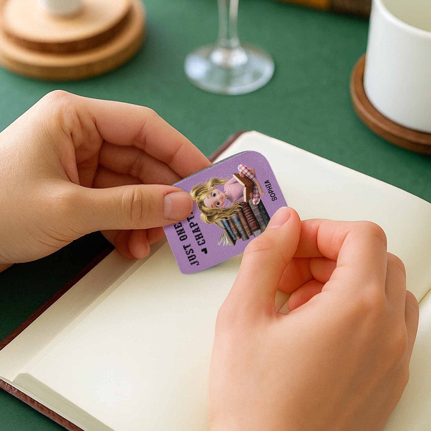 Just One More Chapter, Girl With Books