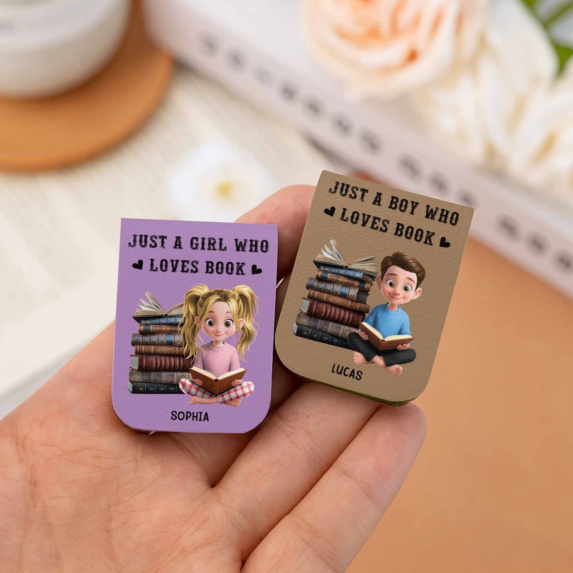 Just A Boy And Girl Who Love Books