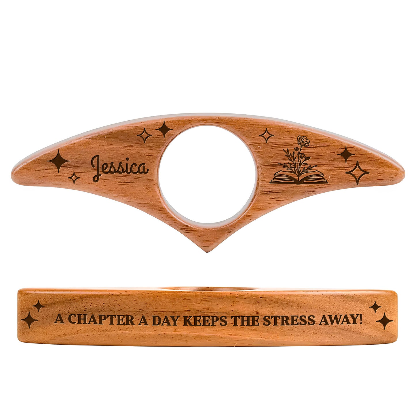 A Chapter A Day Keeps The Stress Away, Book And Stars