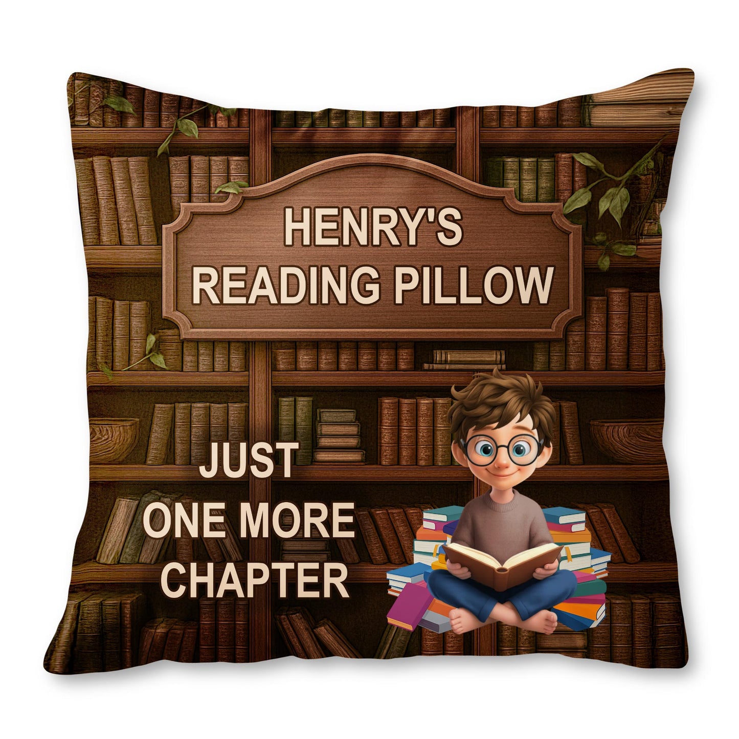 Just One More Chapter With Young Reader And Books