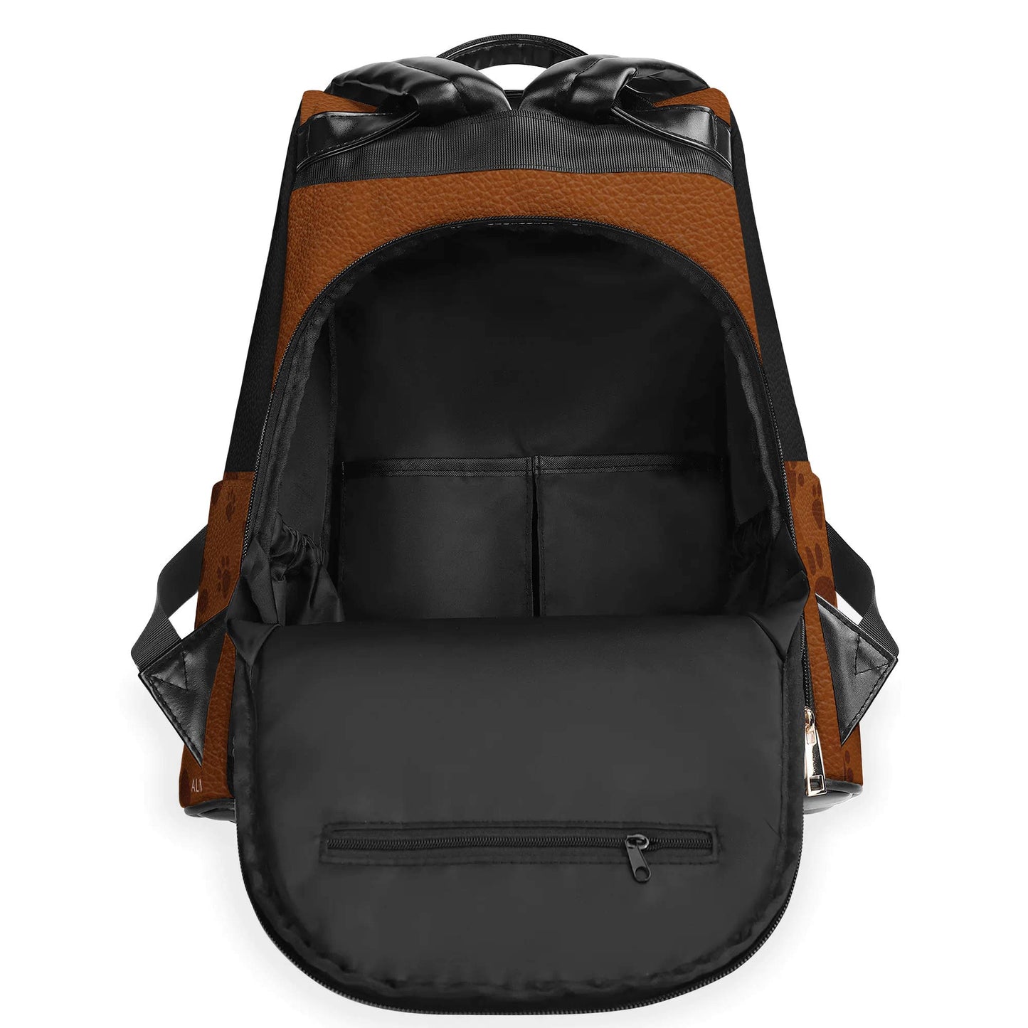 Mon avocat ou mes chats - Sac à dos en cuir personnalisé - BP_CAT02