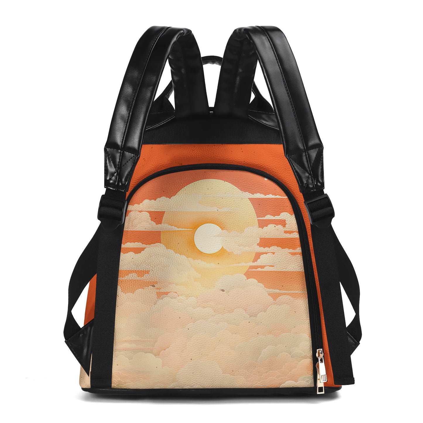 And They Lifted Heavily Ever After - Personalized Custom Leather BackPack - BP_FN01