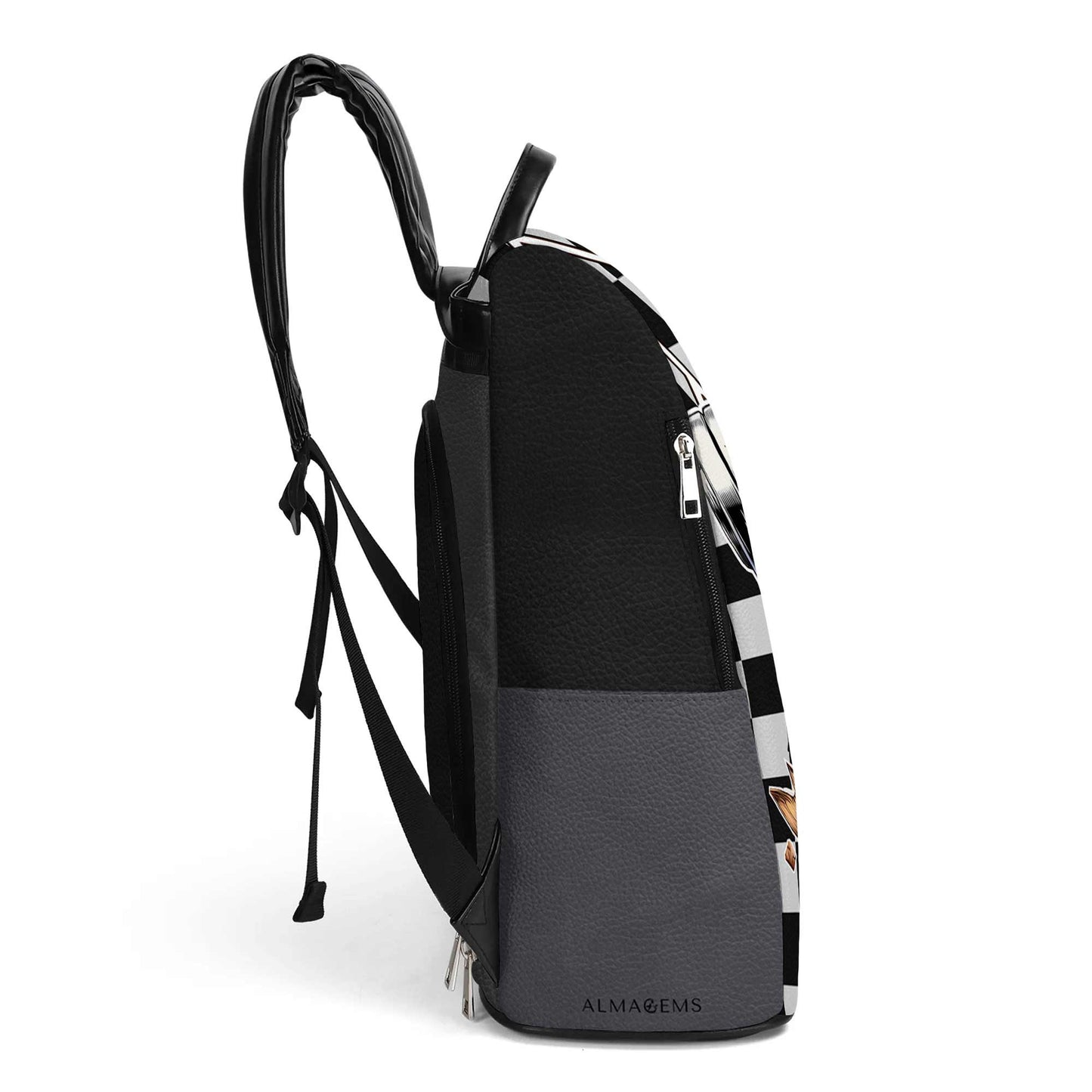 And HE Lifted Heavily Ever After - Personalized Custom Leather BackPack - BP_FN04