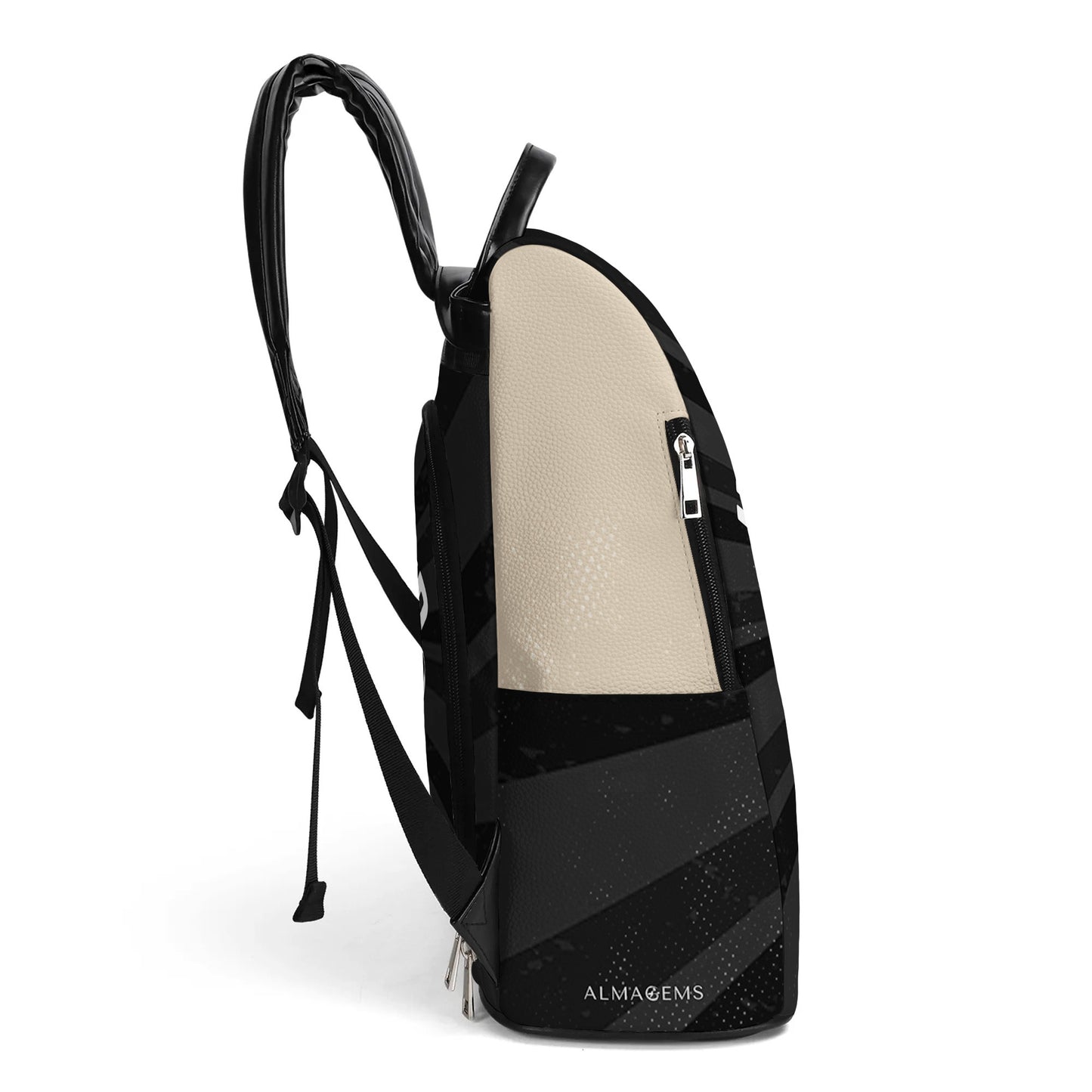Hallowed Be Thy Gains - Personalized Custom Leather BackPack - BP_FN13