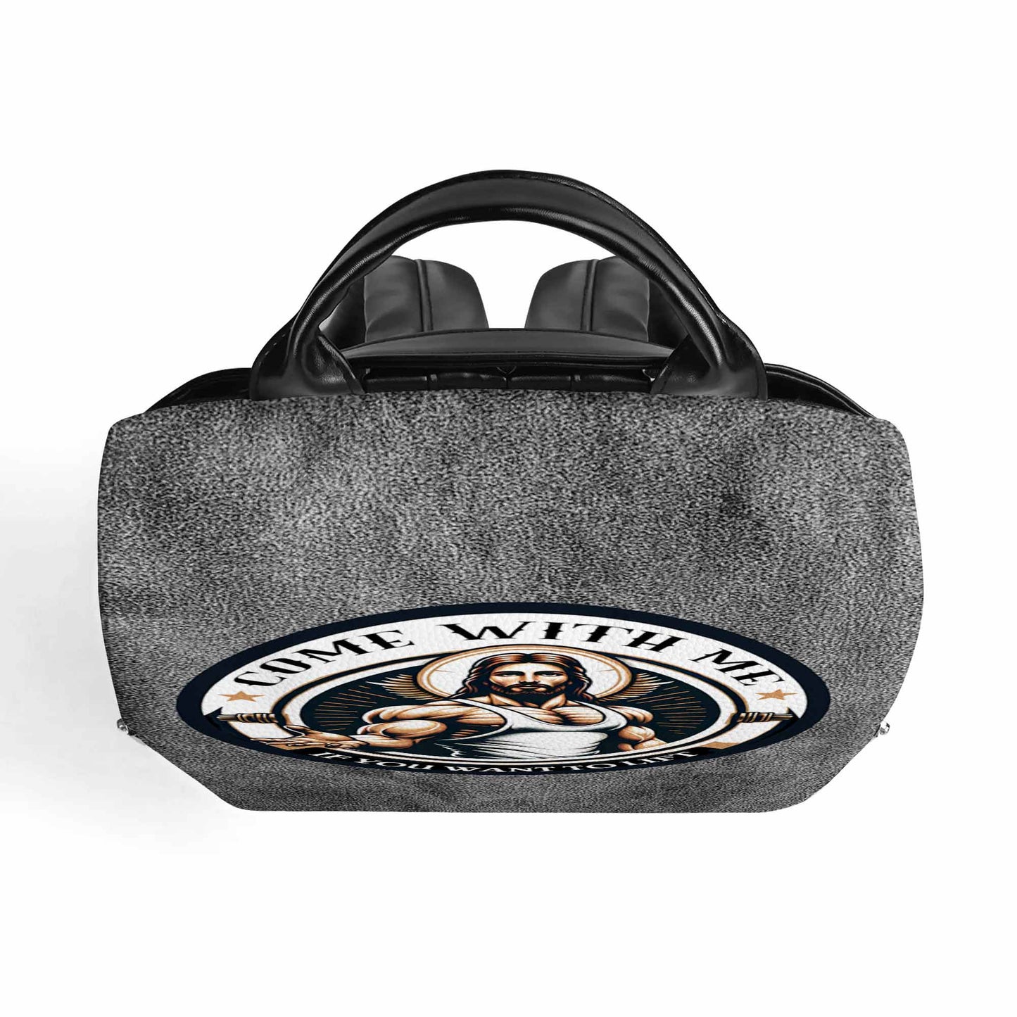 If You Want To Lift - Personalized Custom Leather BackPack - BP_FN14