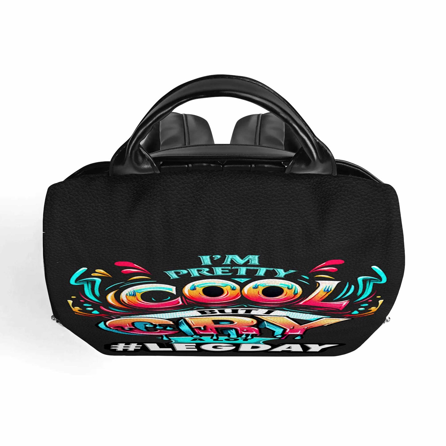 I'm Pretty Cool, But I Cry A Lot - Personalized Custom Leather BackPack - BP_FN15