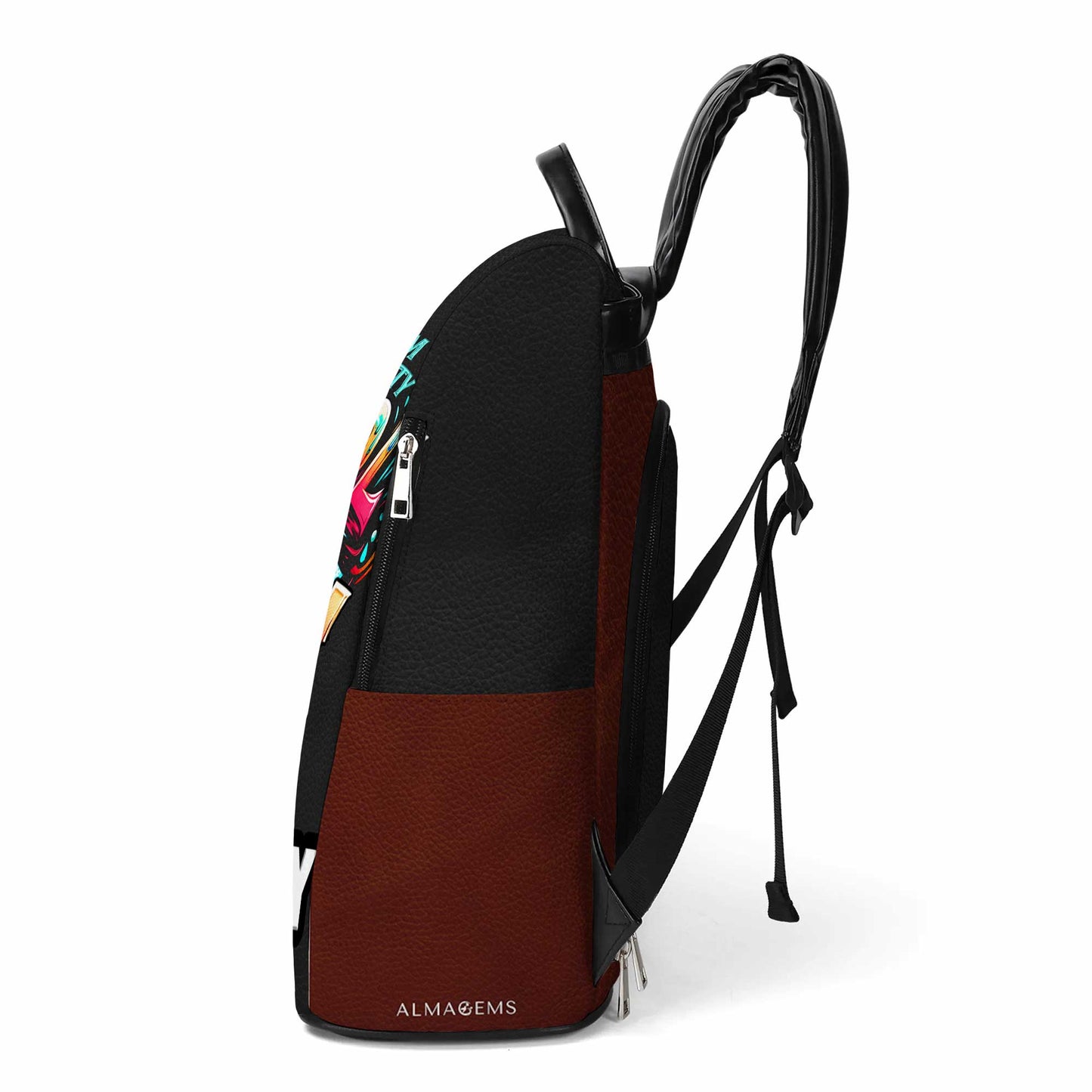 I'm Pretty Cool, But I Cry A Lot - Personalized Custom Leather BackPack - BP_FN15