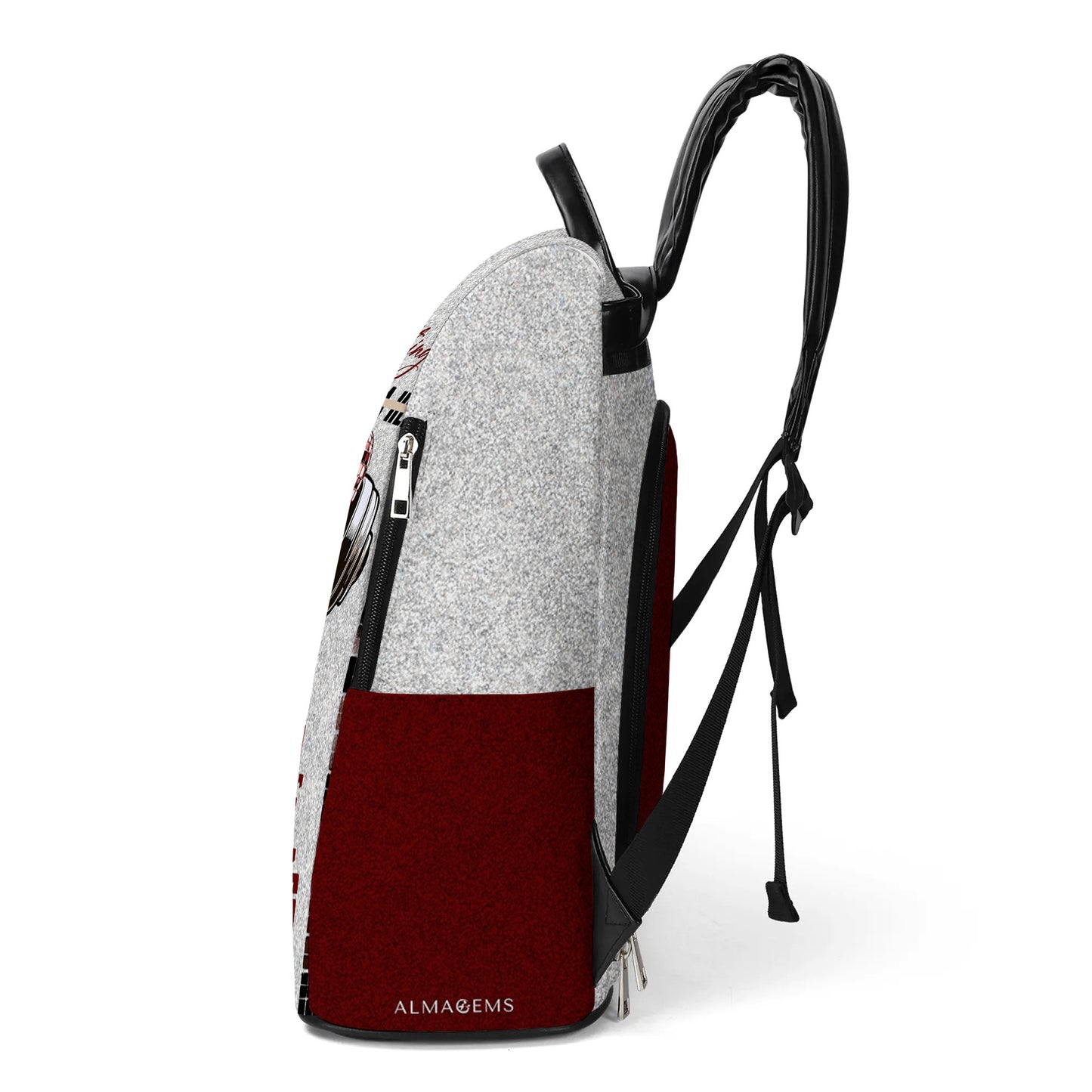 Rien ne brise plus un cœur – Sac à dos en cuir personnalisé – BP_FN21
