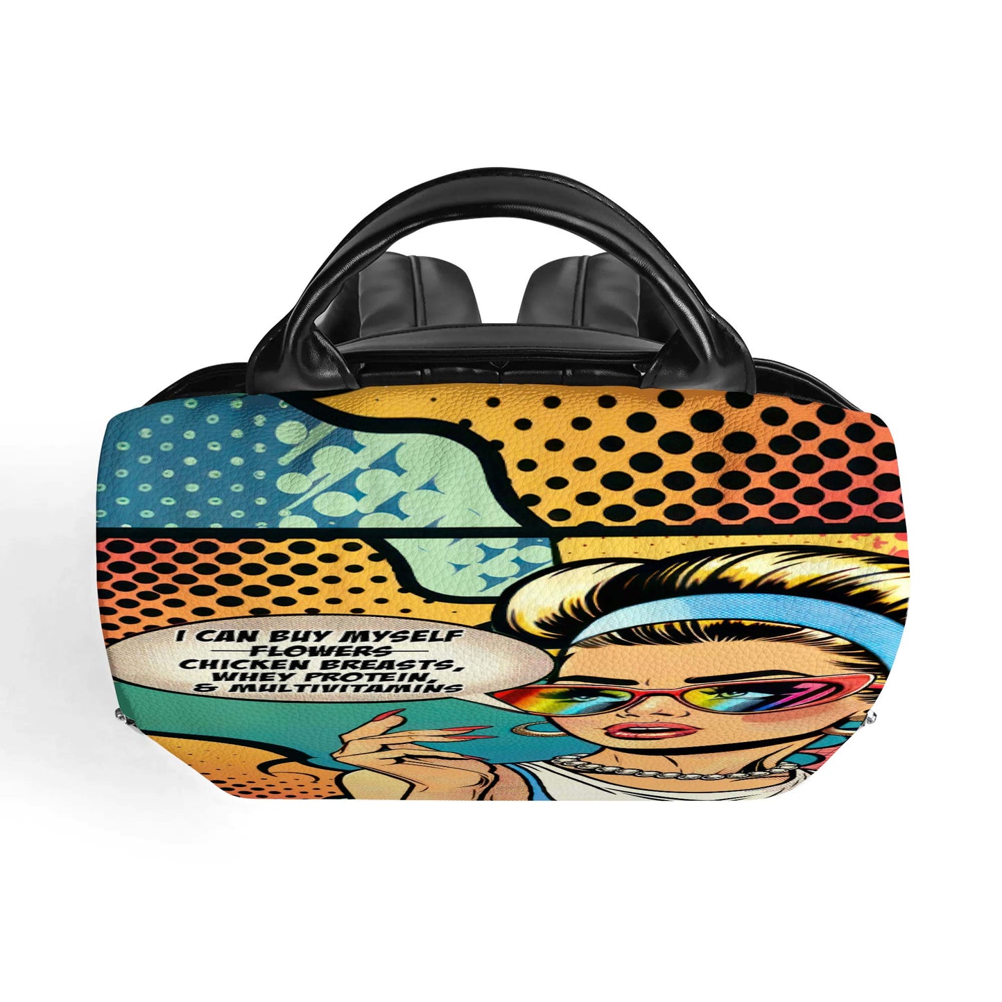 Je peux m'acheter... - Sac à dos en cuir personnalisé - BP_FN22