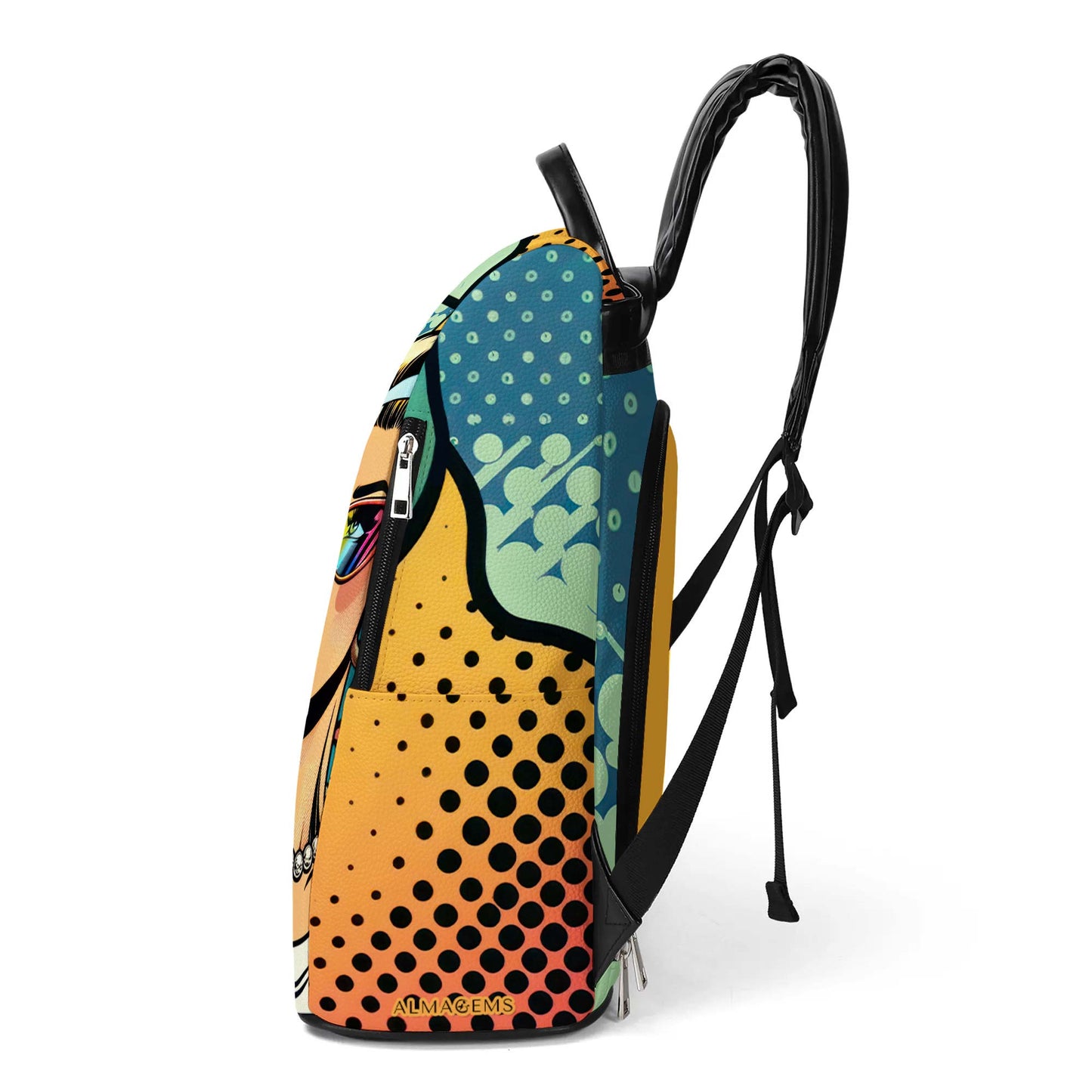Je peux m'acheter... - Sac à dos en cuir personnalisé - BP_FN22