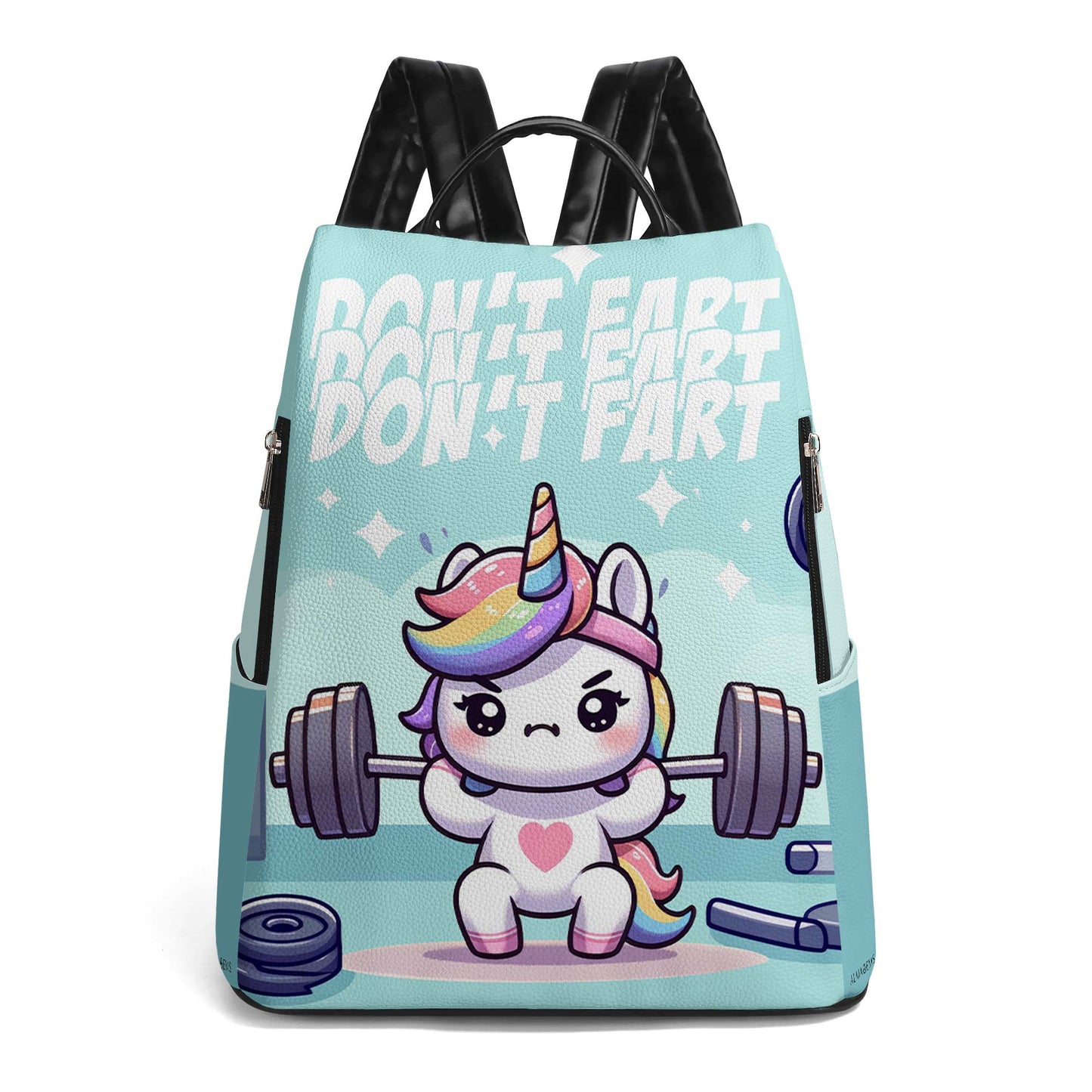 Don't Fart - Personalized Custom Leather BackPack - BP_FN24