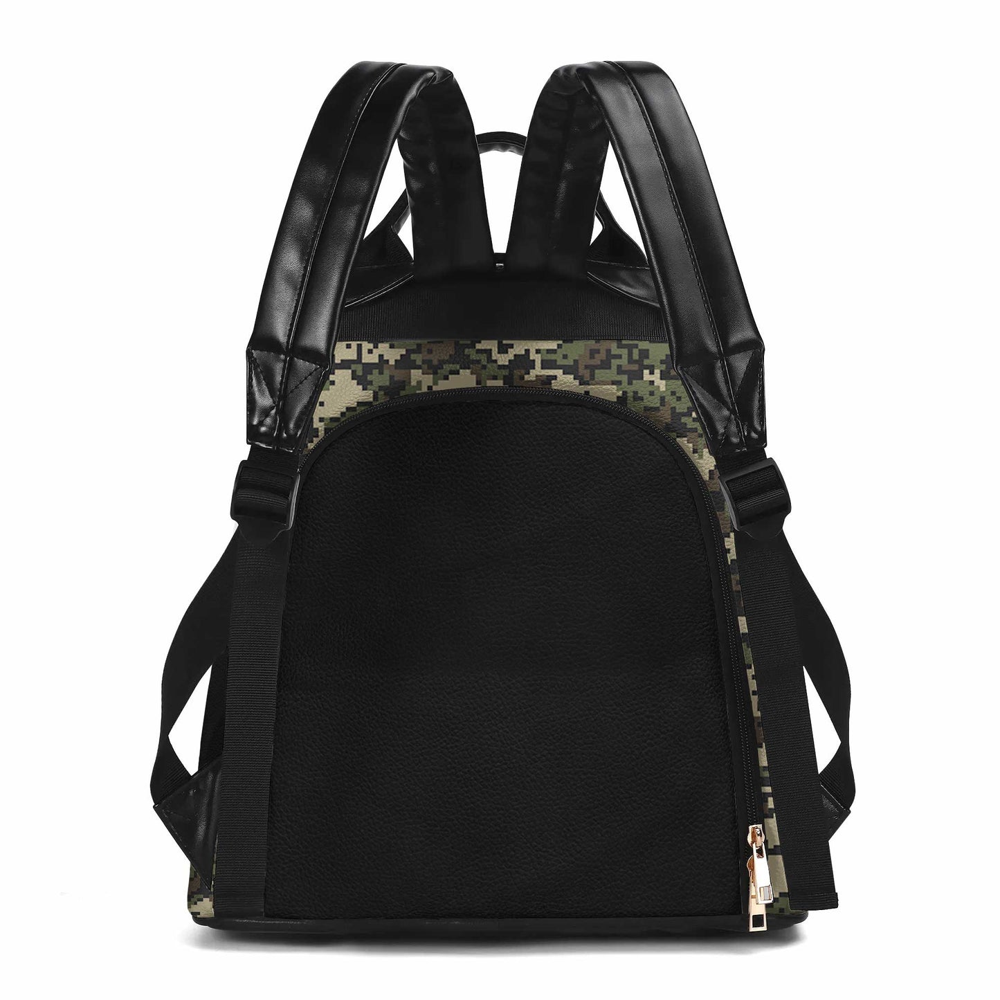 Never Mess A Girl Who Does Burpees For Fun - Personalized Custom Leather BackPack - BP_FN26