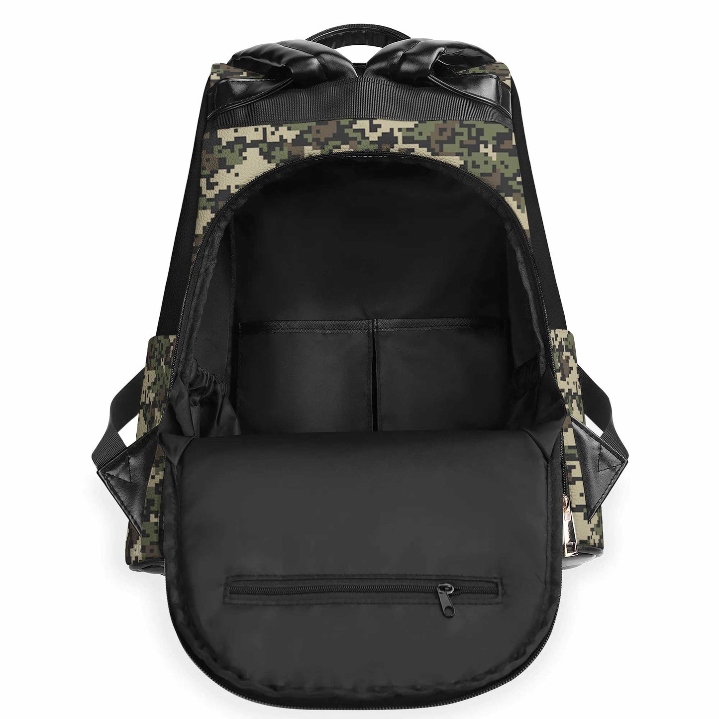 Never Mess A Girl Who Does Burpees For Fun - Personalized Custom Leather BackPack - BP_FN26