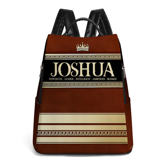 King Crown - Personalized Custom Leather BackPack - BP_K02