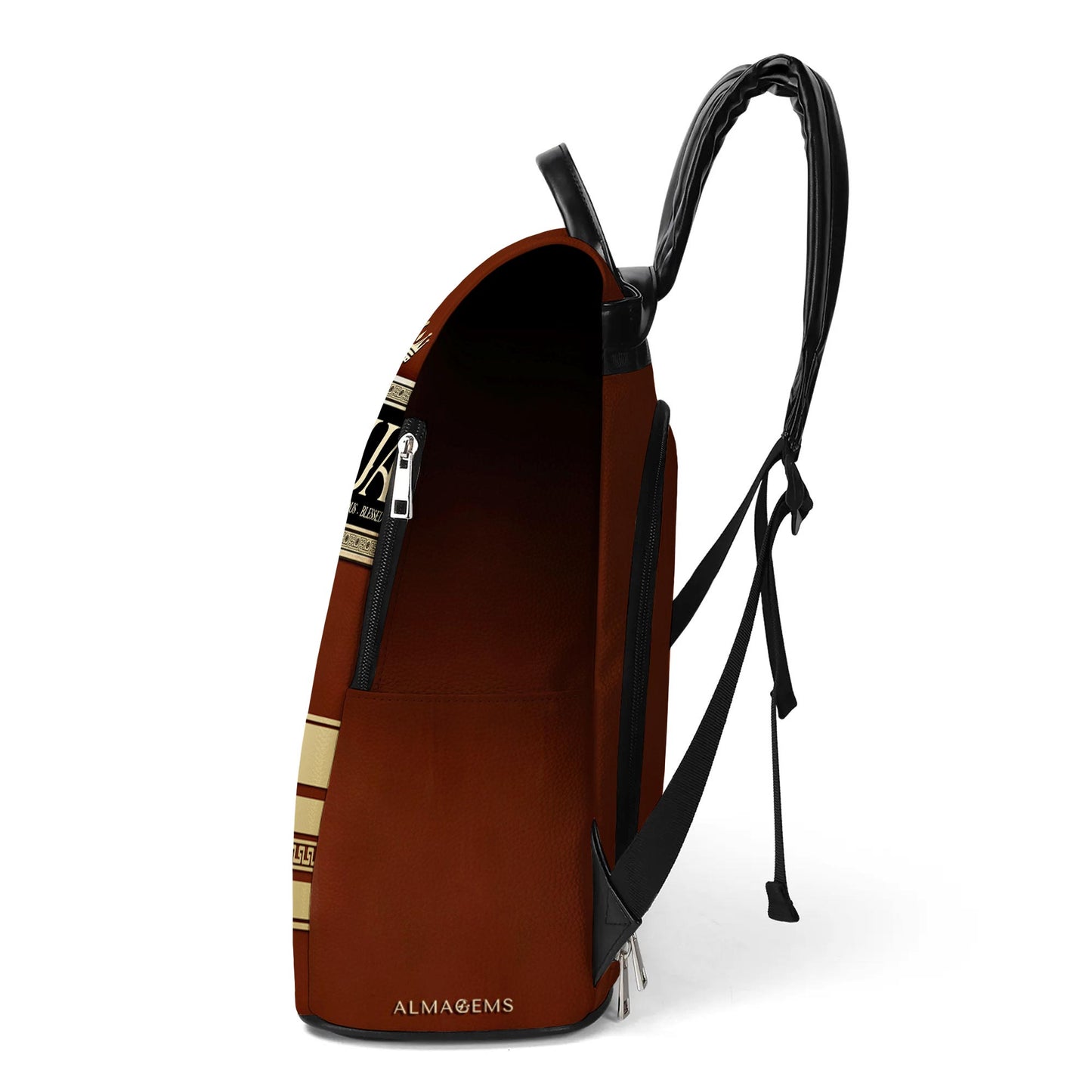 Sac à dos en cuir personnalisé King Crown - BP_K02