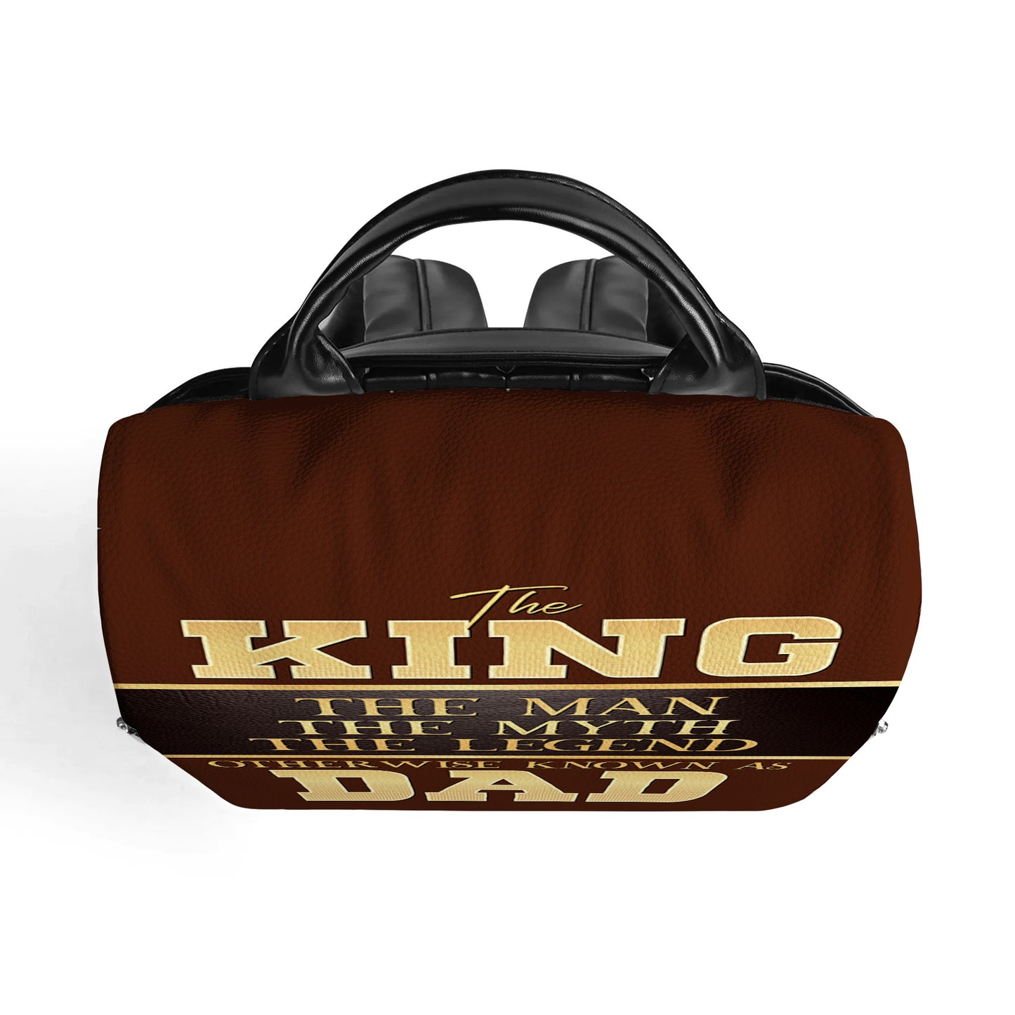 L'Homme, le Mythe, la Légende - Sac à dos en cuir personnalisé - BP_K07