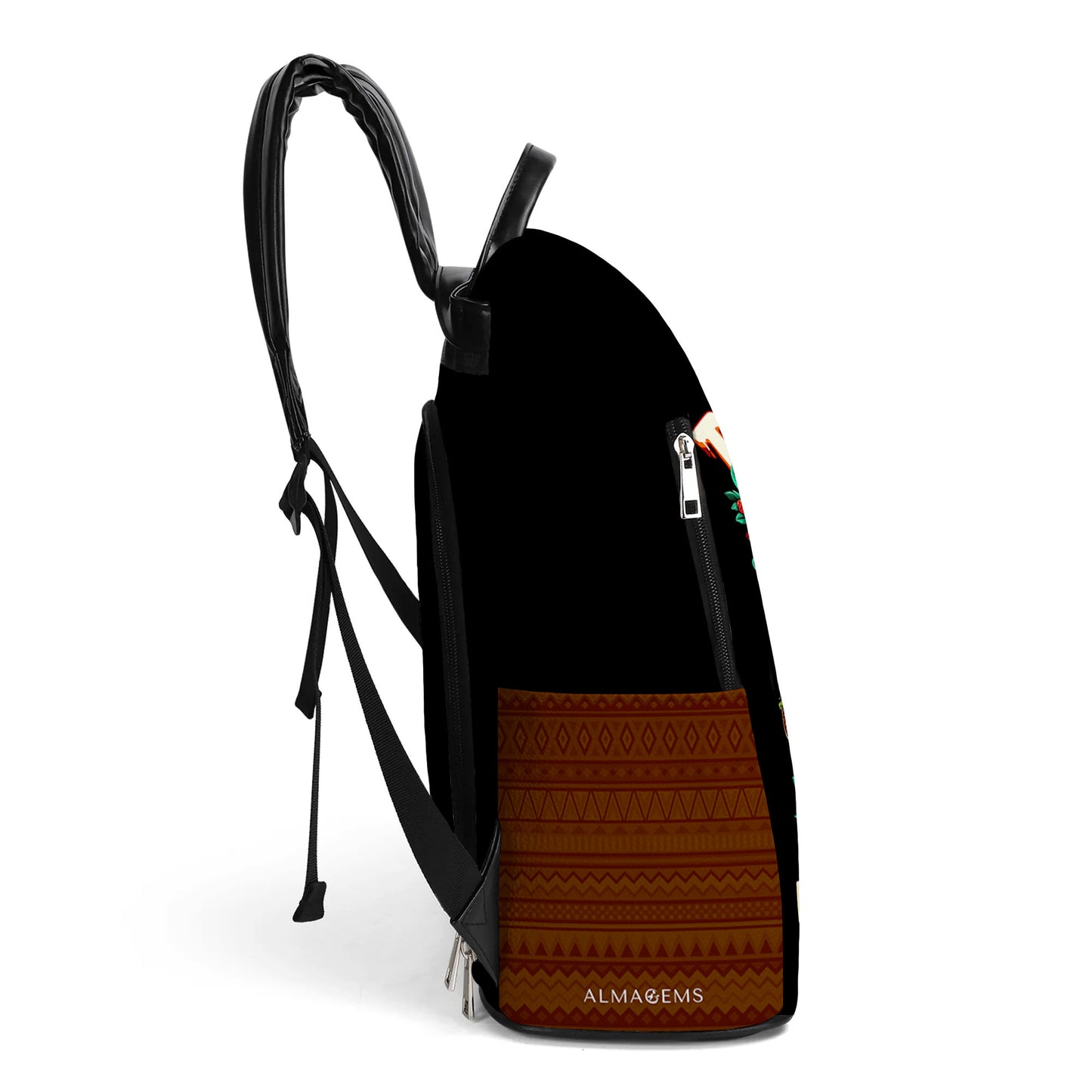 Tacos Make Me A Better Person - Personalized Custom Leather BackPack - BP_MX02