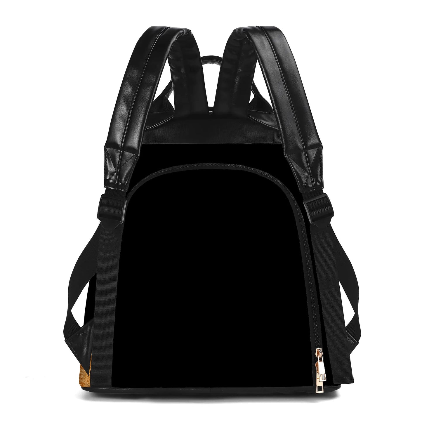 Paciente. Amable. Creativo - Personalized Custom Leather BackPack - BP_MX05