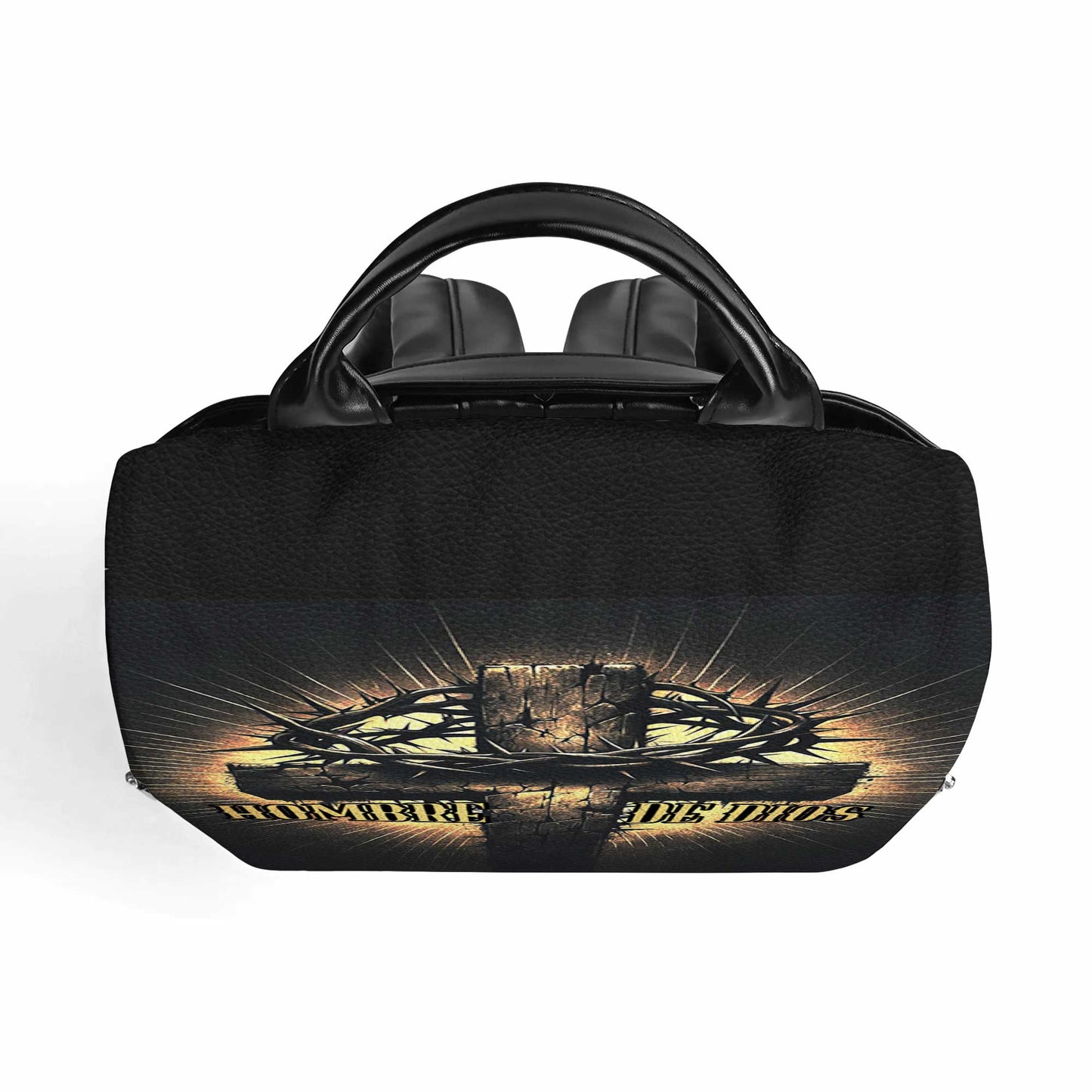 Hombre De Dios - Personalized Custom Leather BackPack - BP_MX06