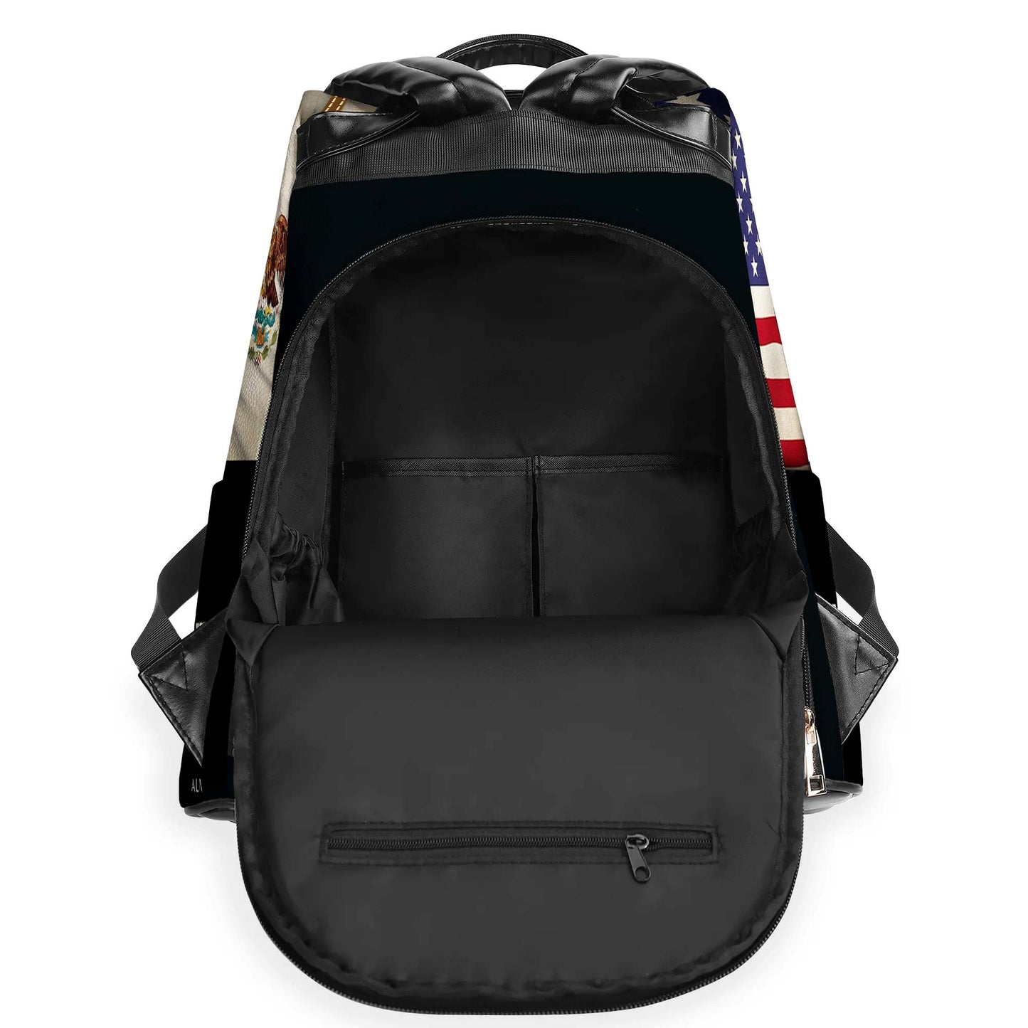 Ma Nation. Mon Héritage - Sac à dos en cuir personnalisé - BP_MX07
