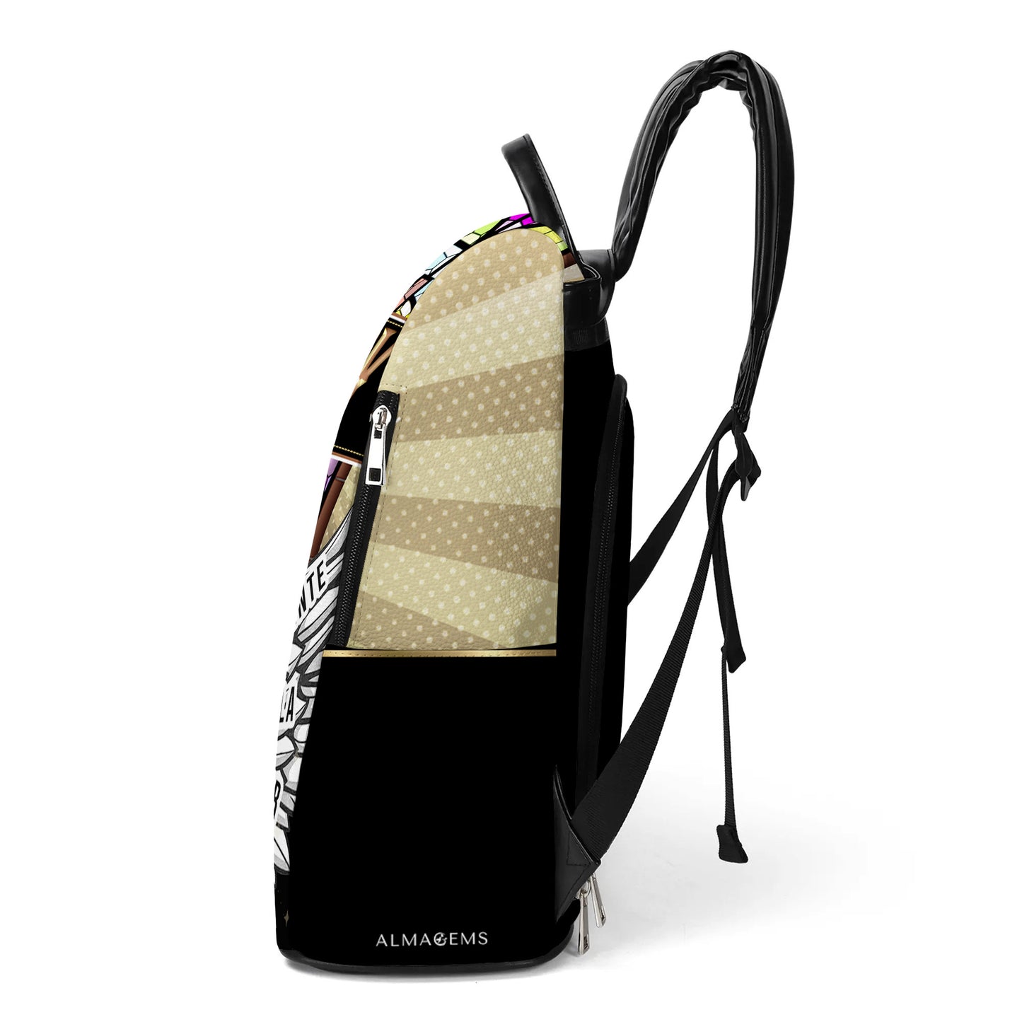 Soy - Personalized Custom Leather BackPack - BP_MX08