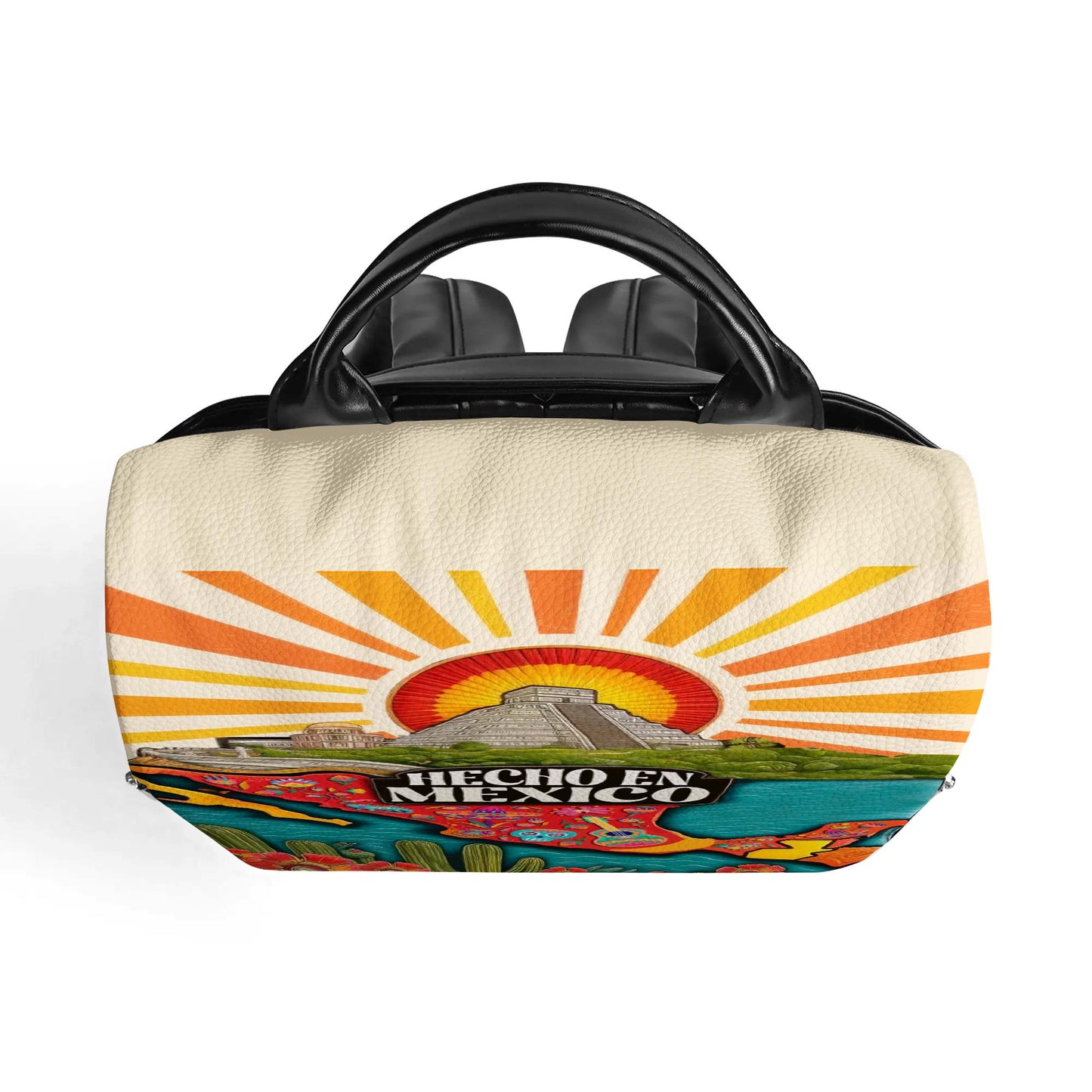 Hecho en México - Mochila de cuero personalizada - BP_MX13