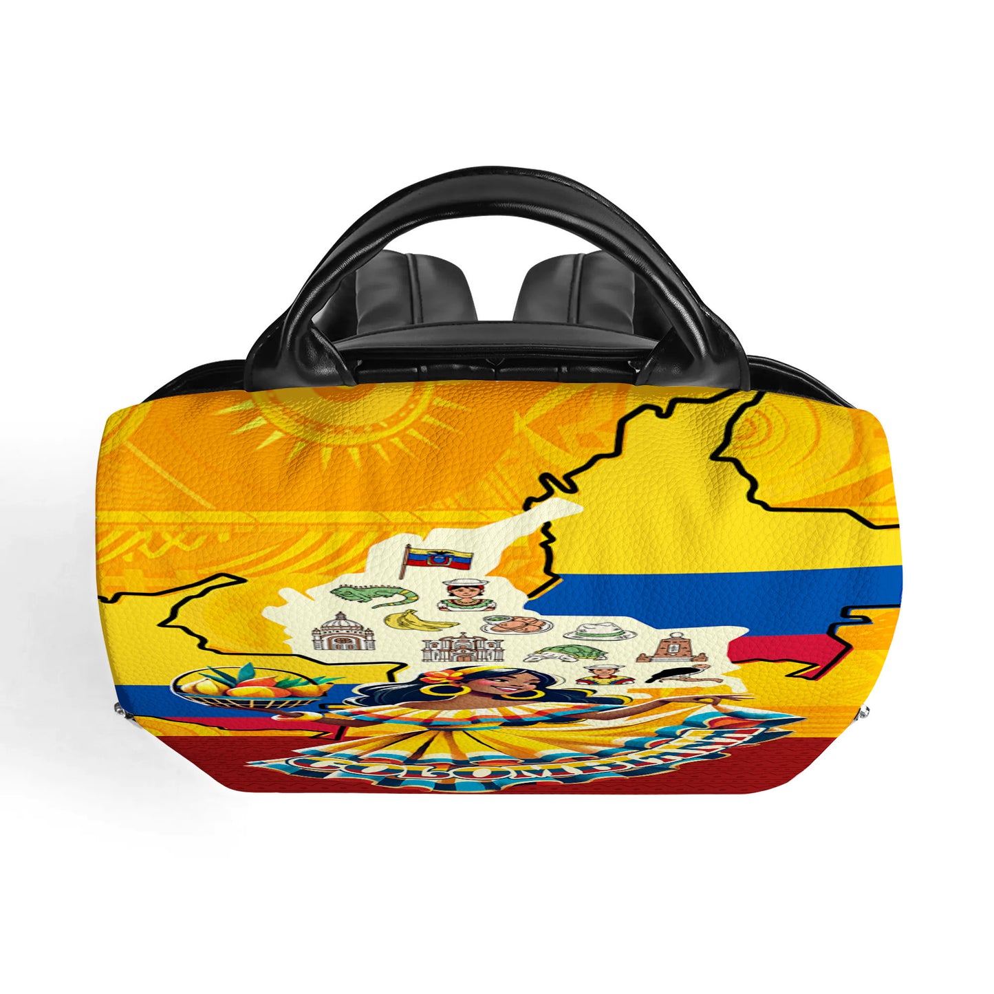 Colombiana - Sac à dos en cuir personnalisé - BP_MX19