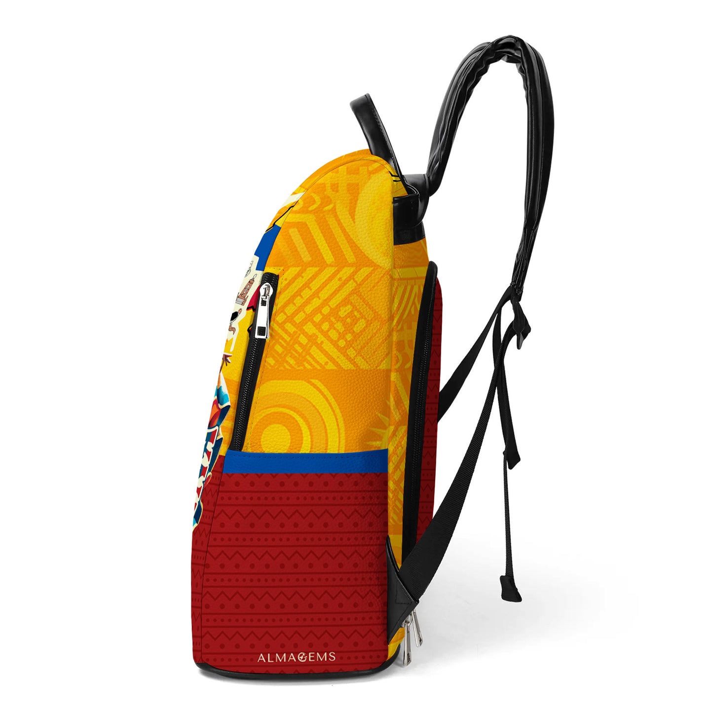Colombiana - Sac à dos en cuir personnalisé - BP_MX19