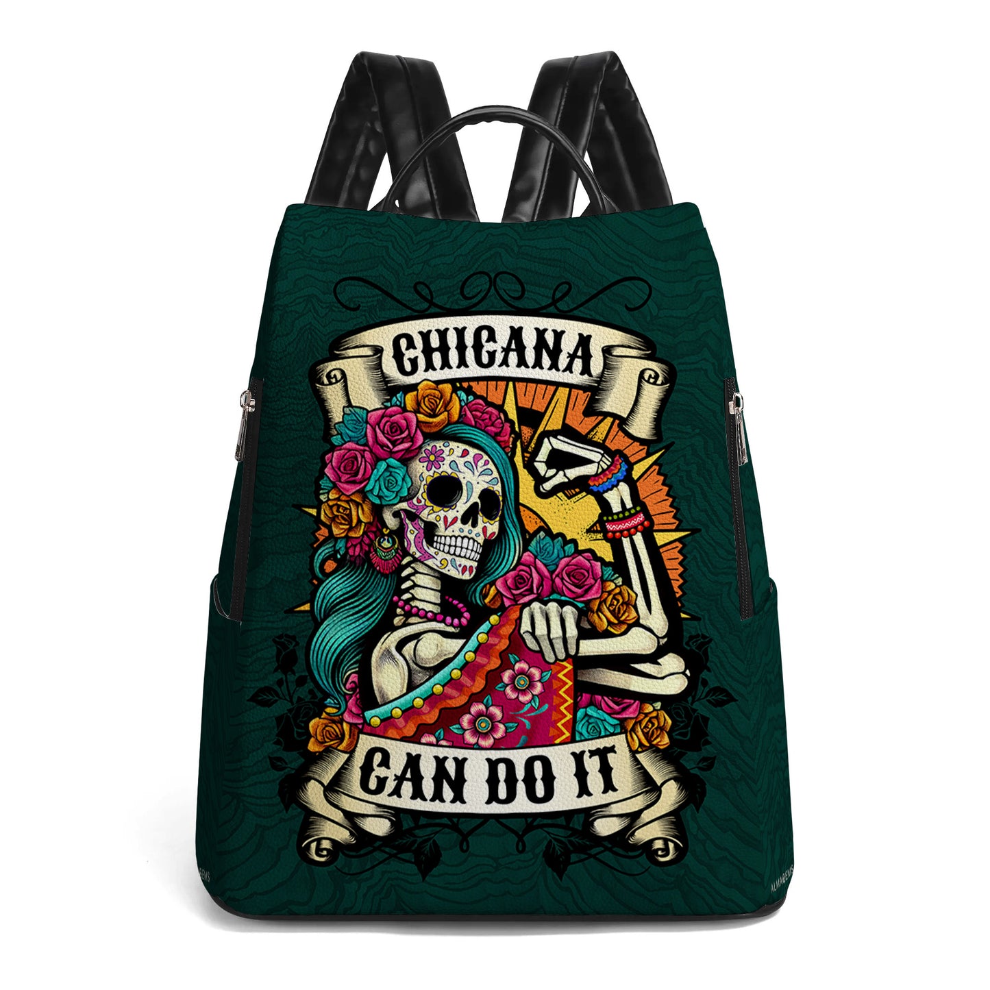 CHICANA CAN DO IT - Sac à dos en cuir personnalisé - BP_MX20