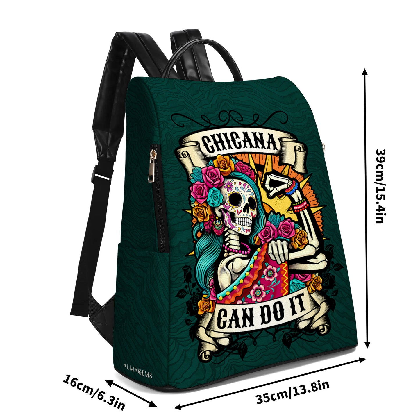 CHICANA CAN DO IT - Sac à dos en cuir personnalisé - BP_MX20