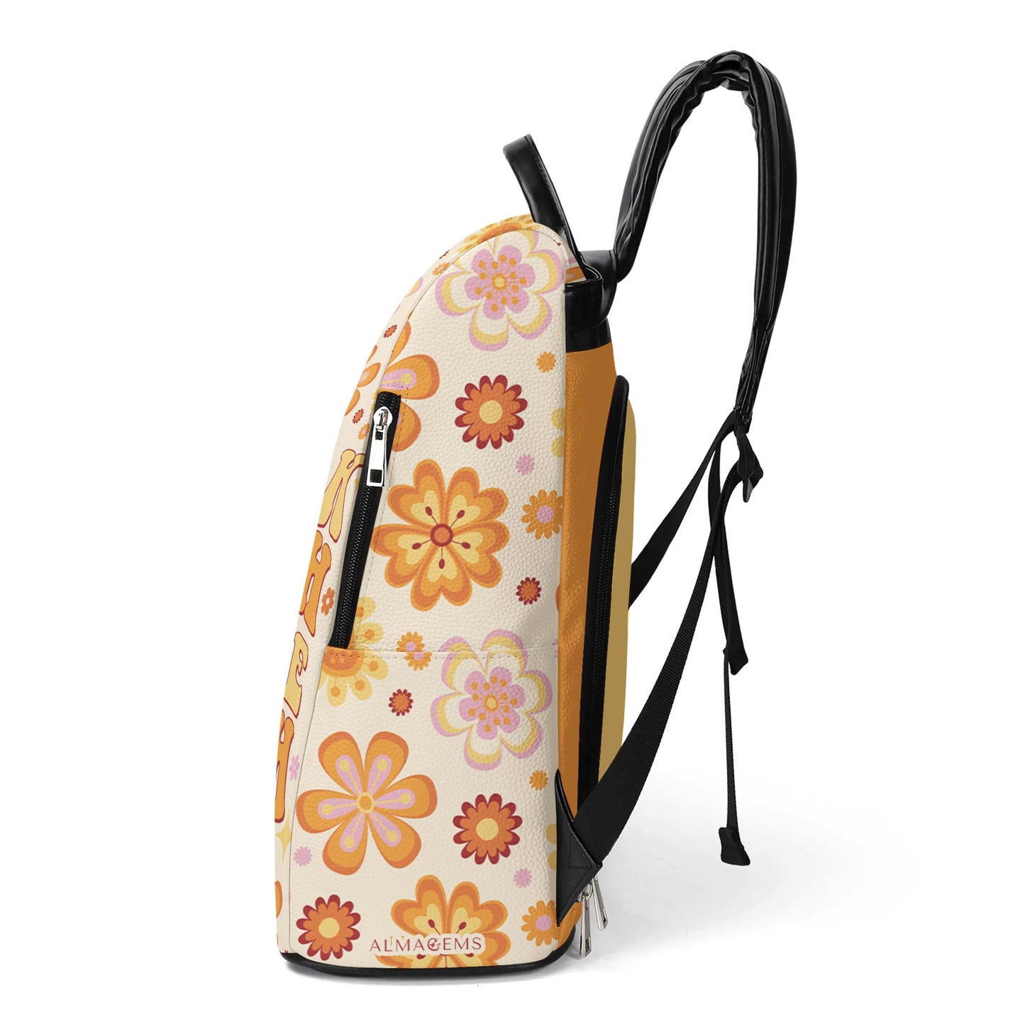 I Speak English, But I Love In Spanish - Personalized Custom Leather BackPack - BP_MX23