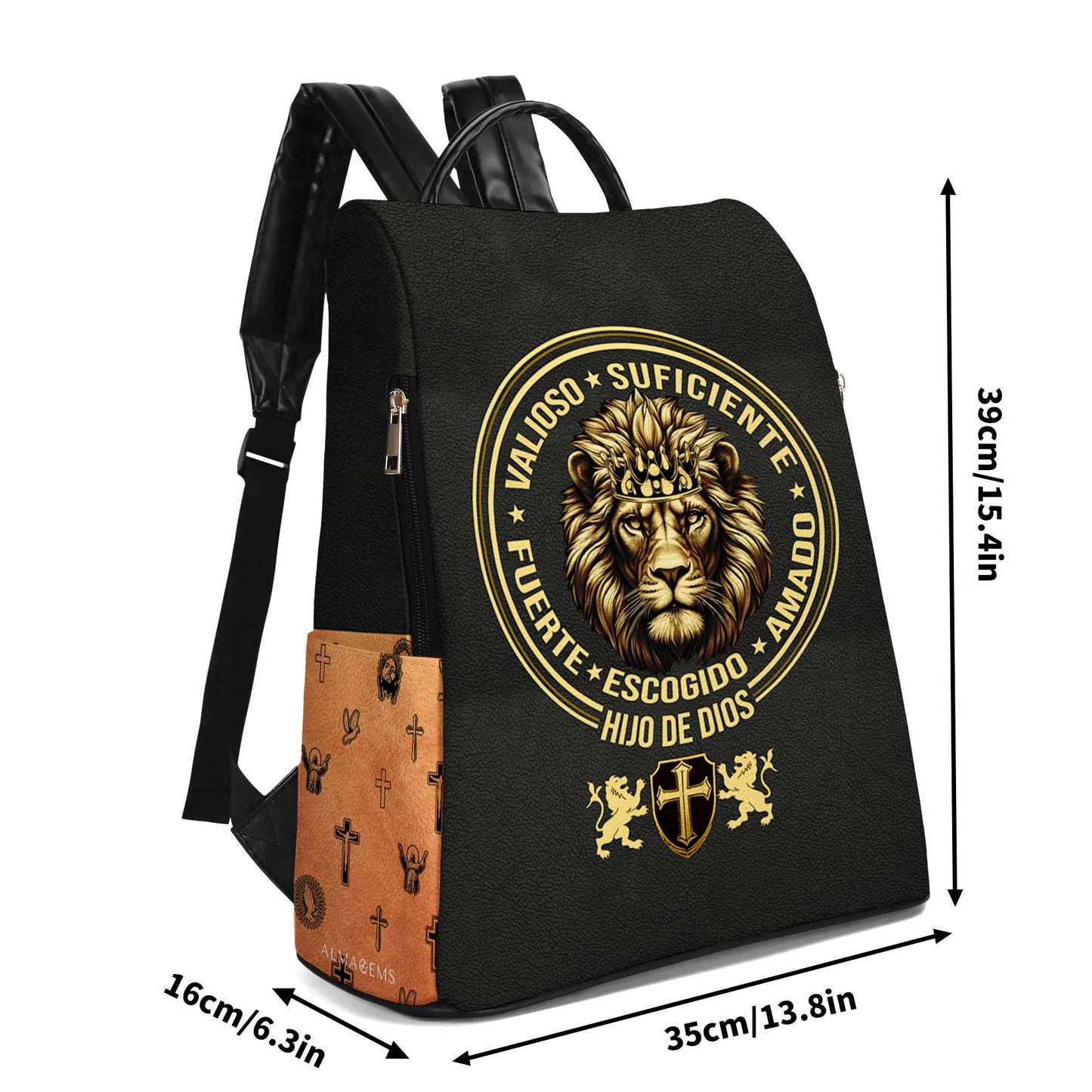 Sac à dos en cuir personnalisé « Hijo De Dios » - BP_SP01