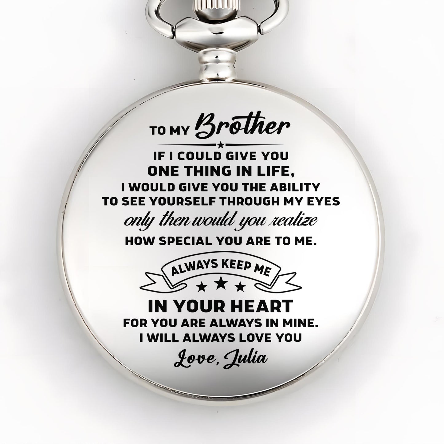 To My Brother, How Special You Are To Me, Stars And Heart