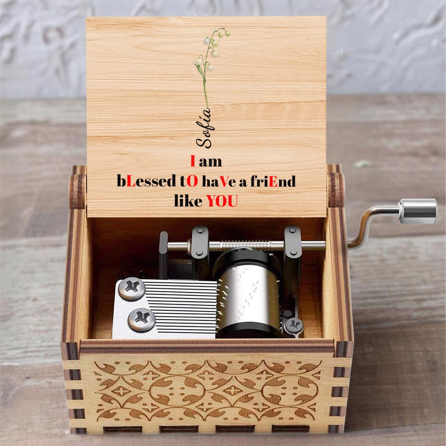 Blessed To Have A Friend Like You Music Box
