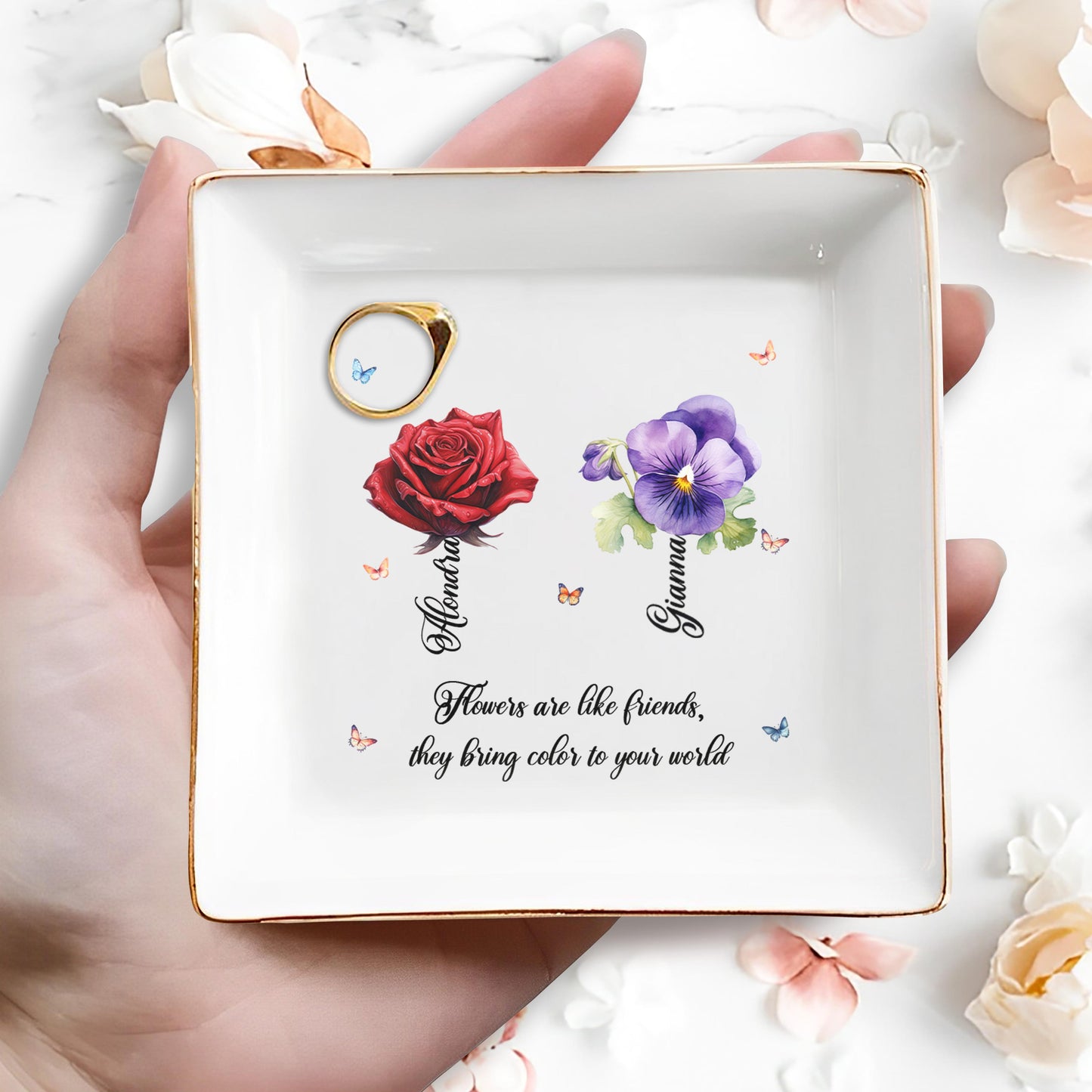 Flowers Are Like Friends They Bring Color To Your World