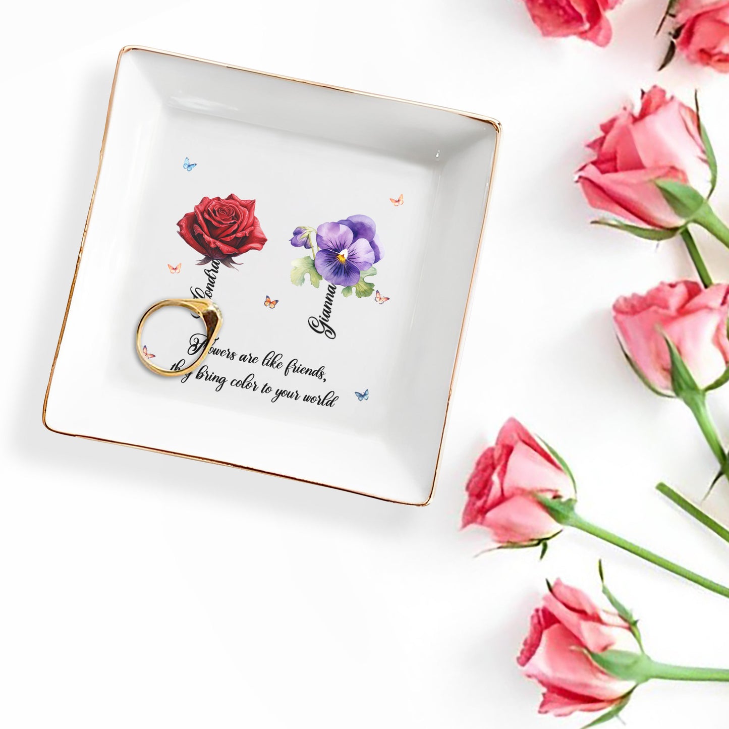 Flowers Are Like Friends They Bring Color To Your World